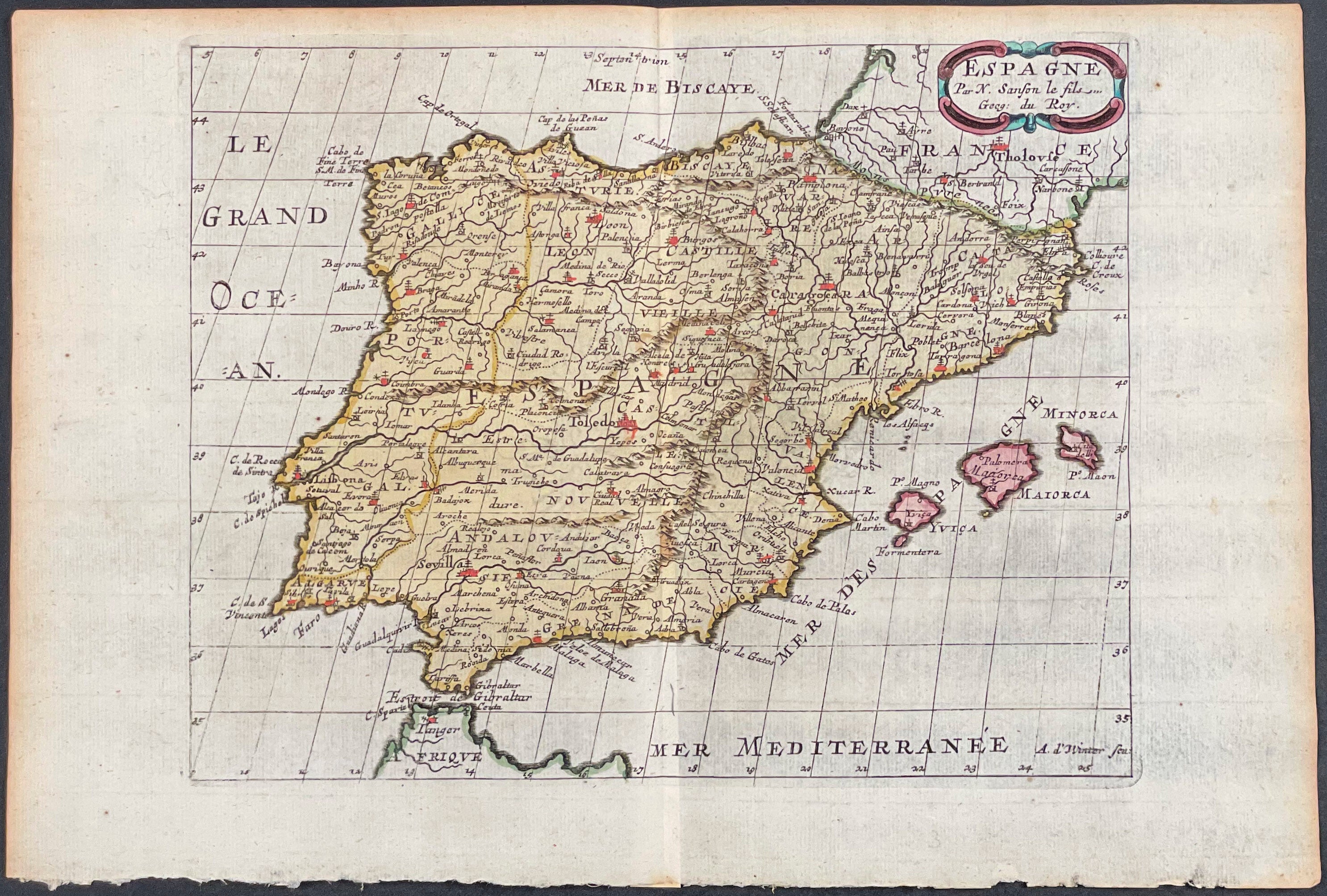 Map of Spain