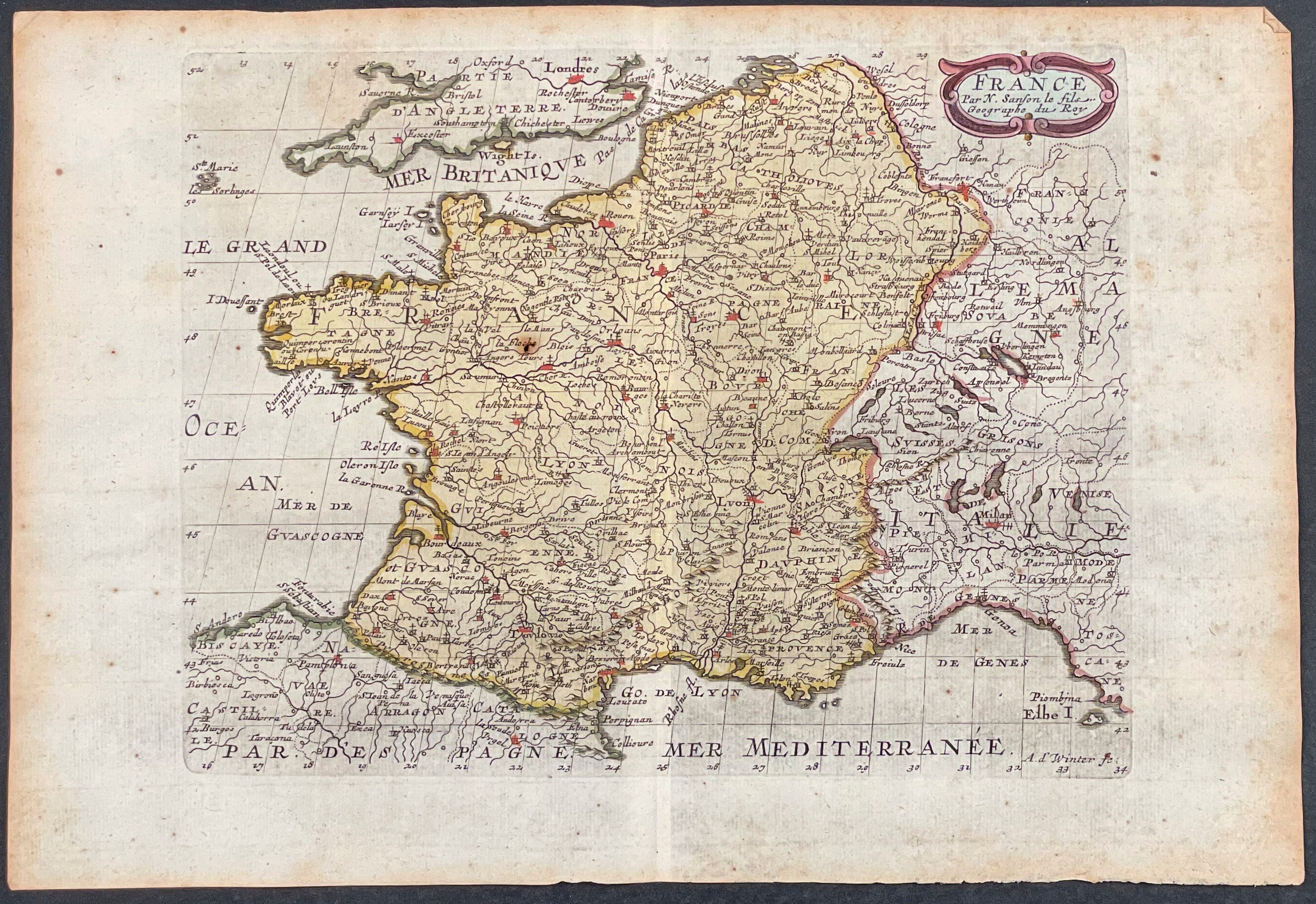 Map of France