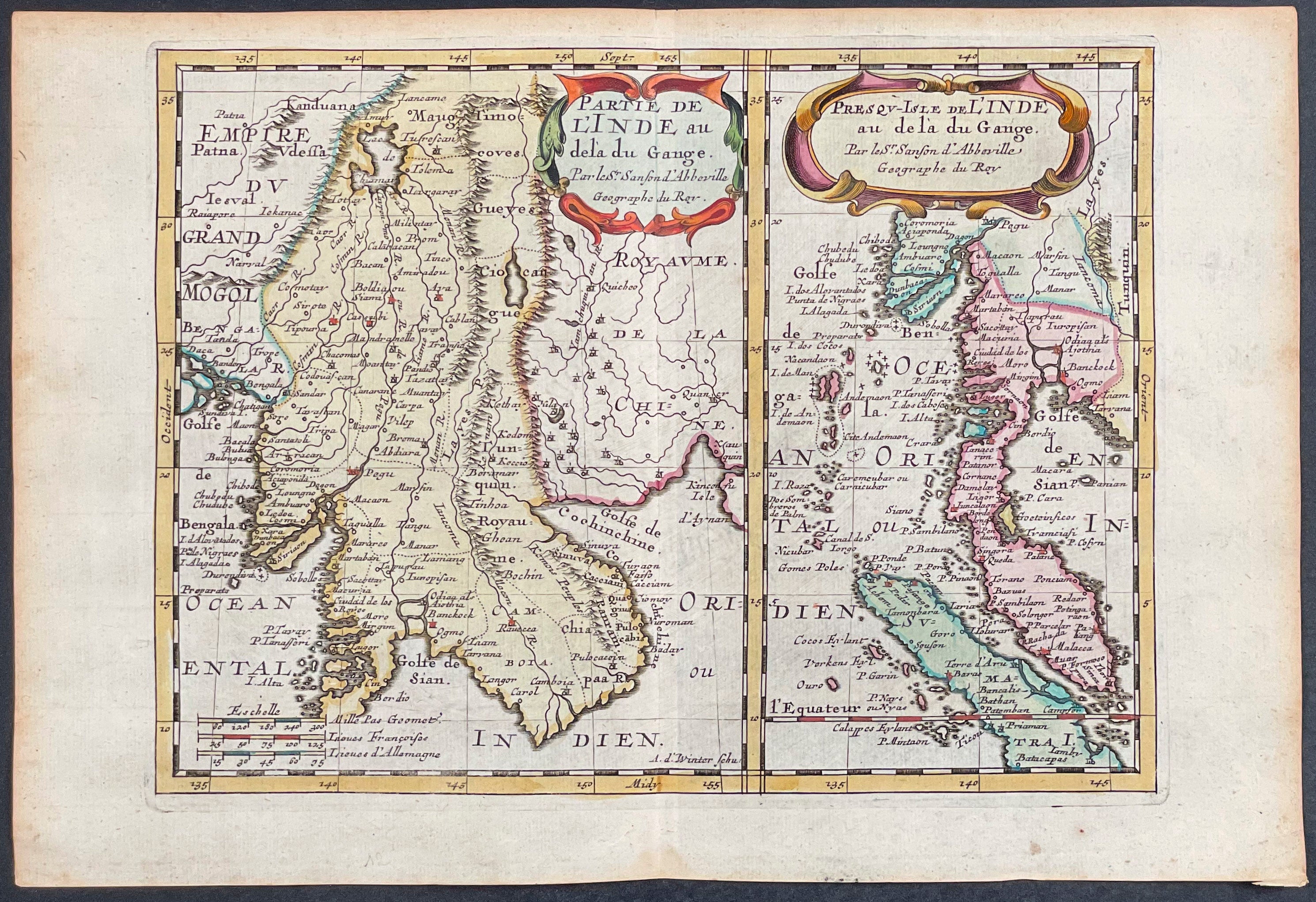 Map of part of India