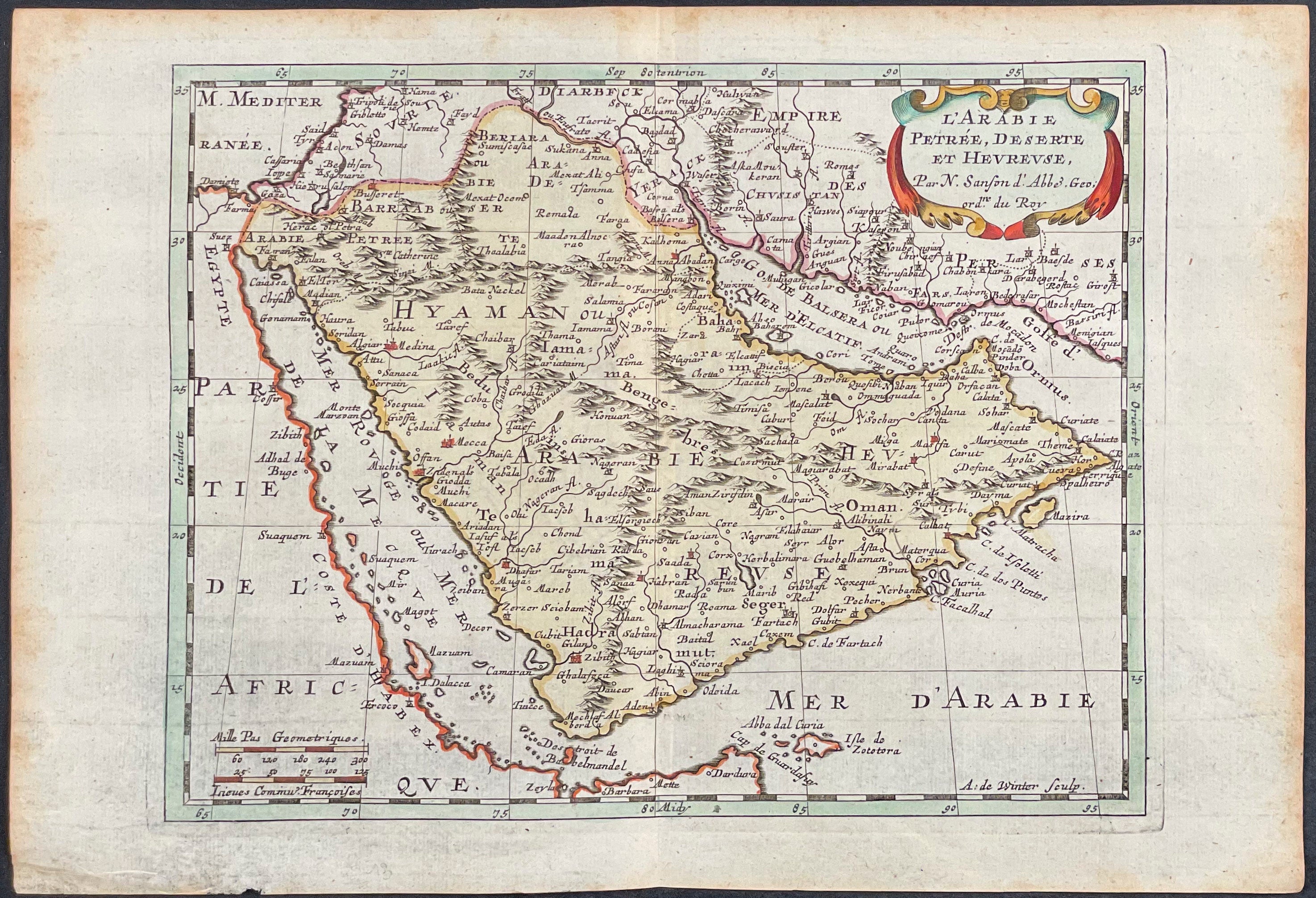 Map of the Middle East
