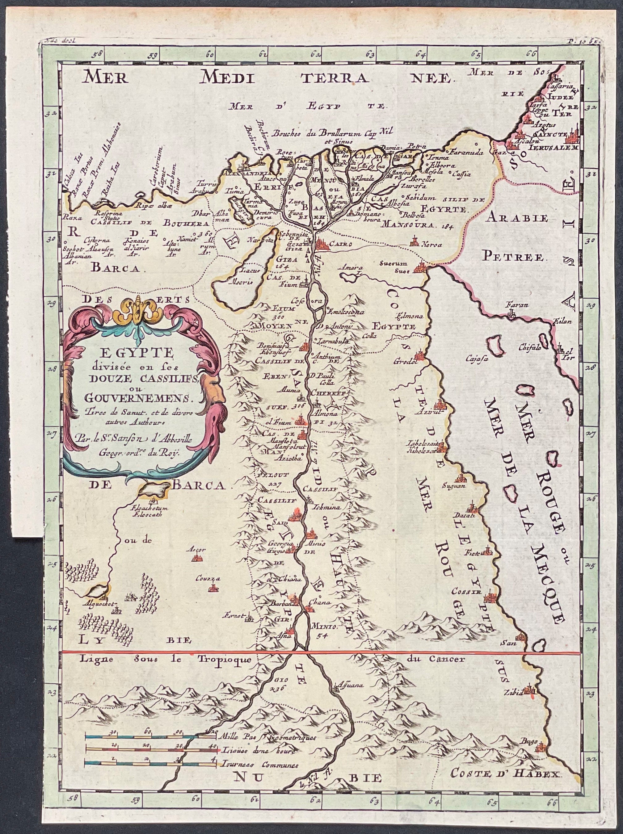 Map of Egypt