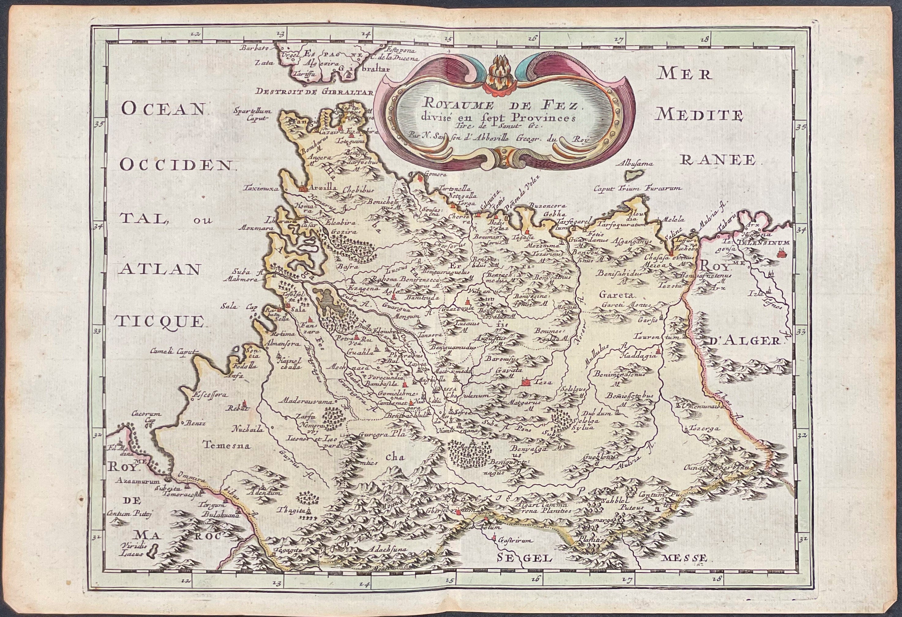 Map of Fez