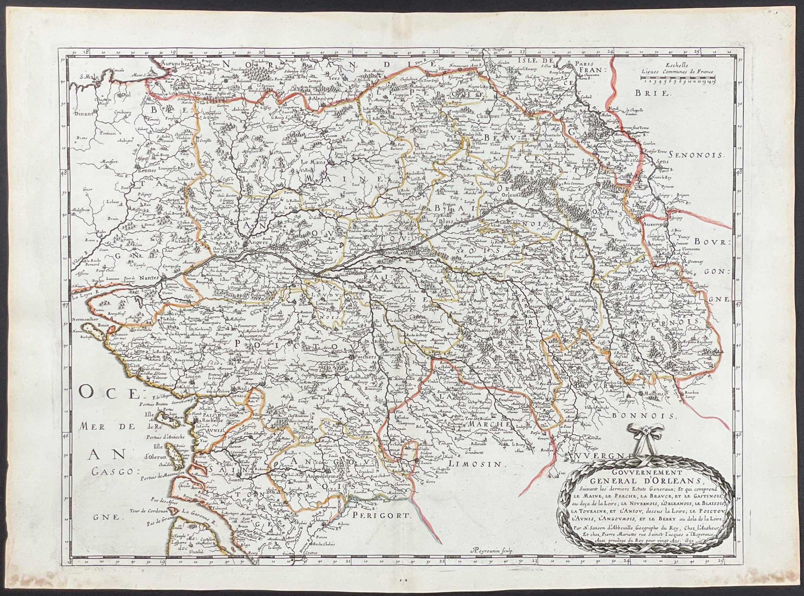 Regional Map of France