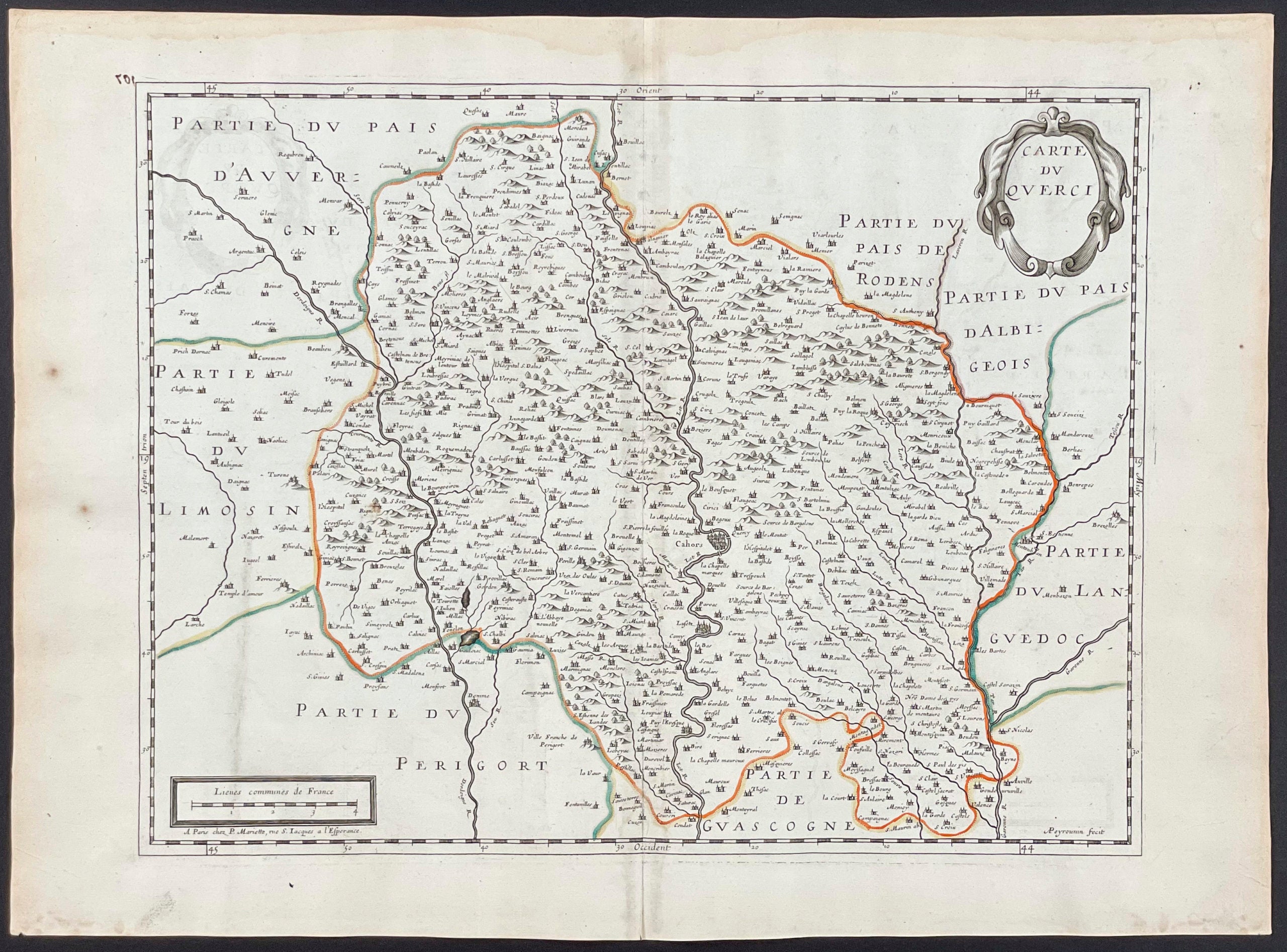 Regional Map of France