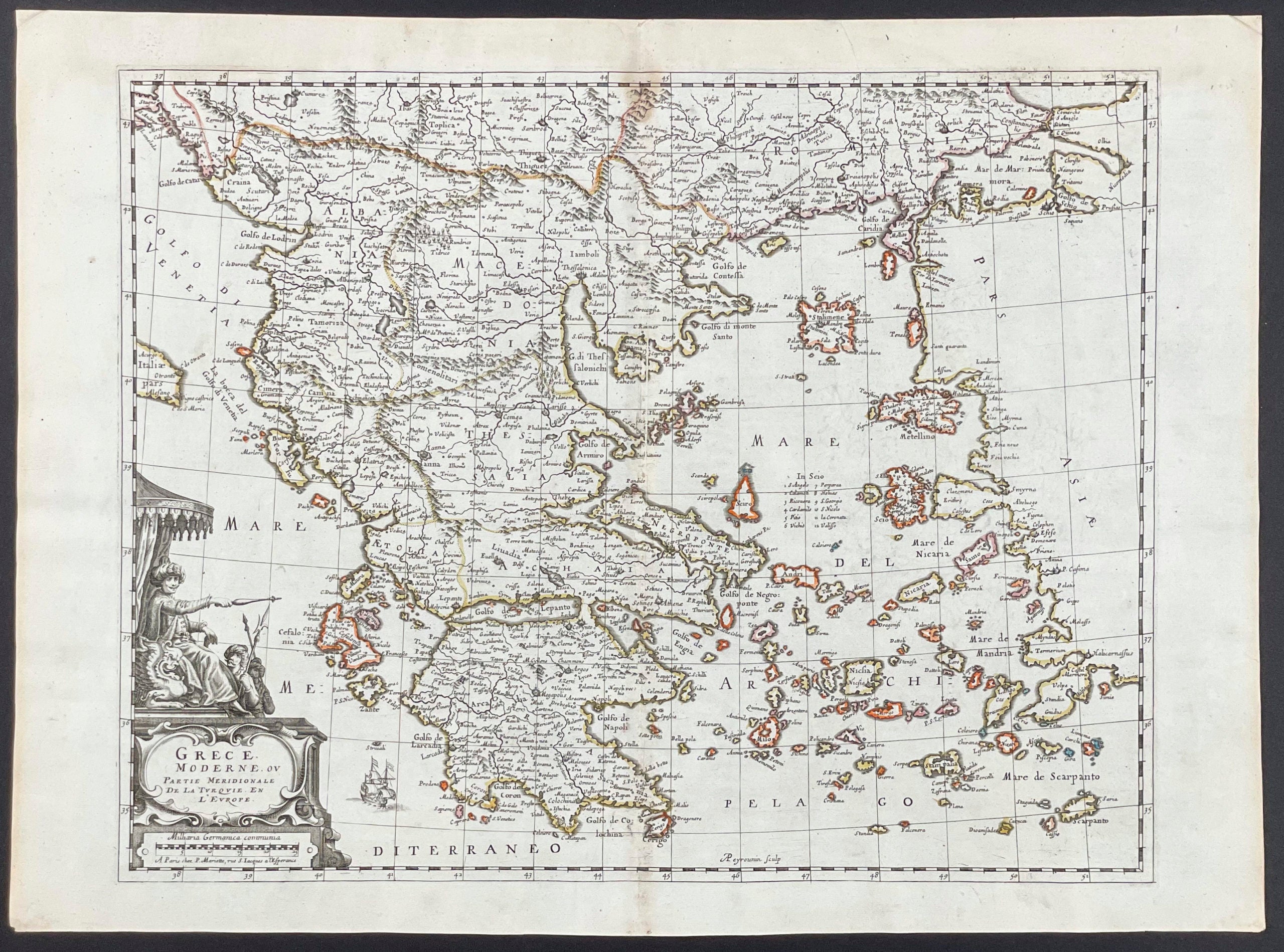 Map of Greece