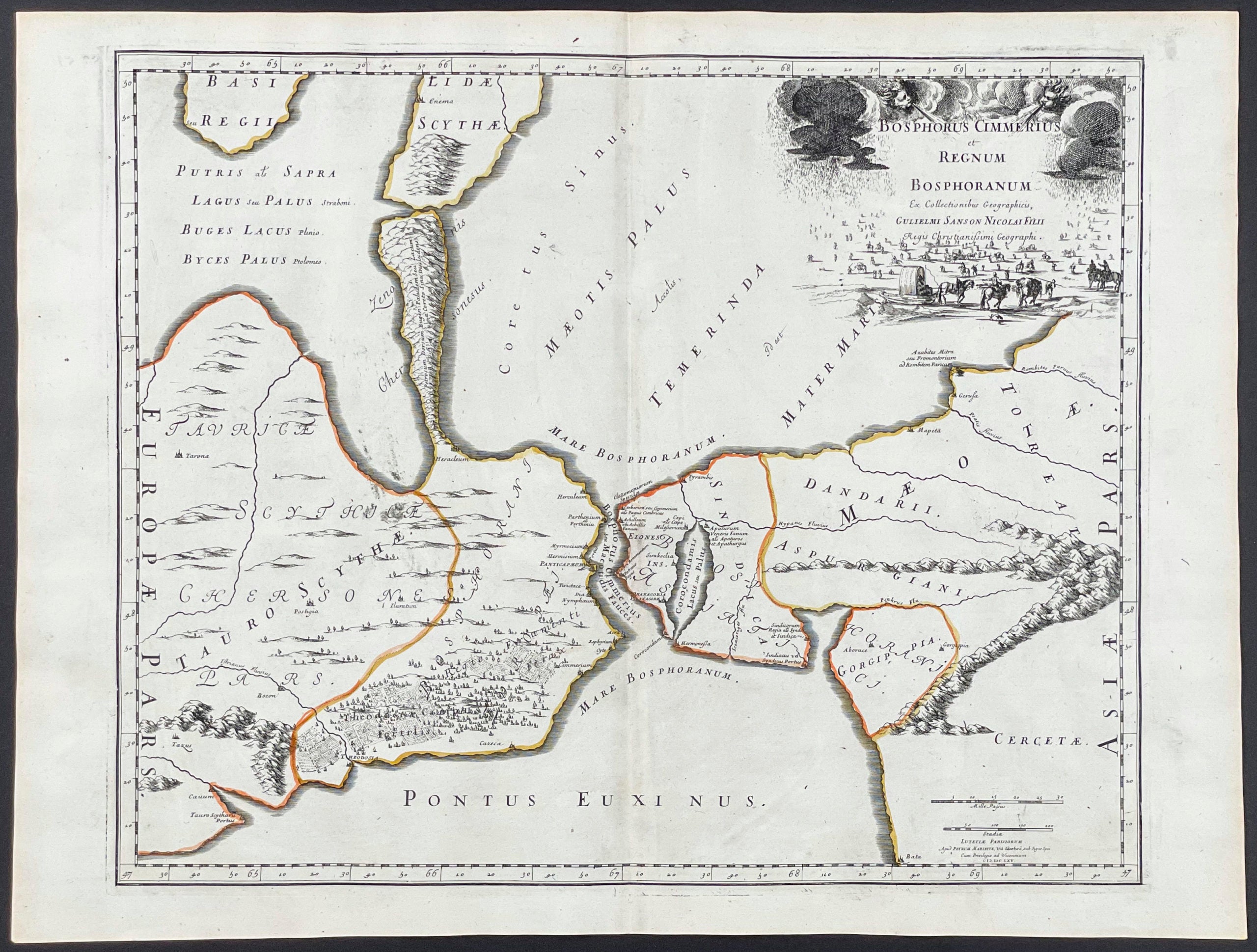 Map of the Bosporan Kingdom
