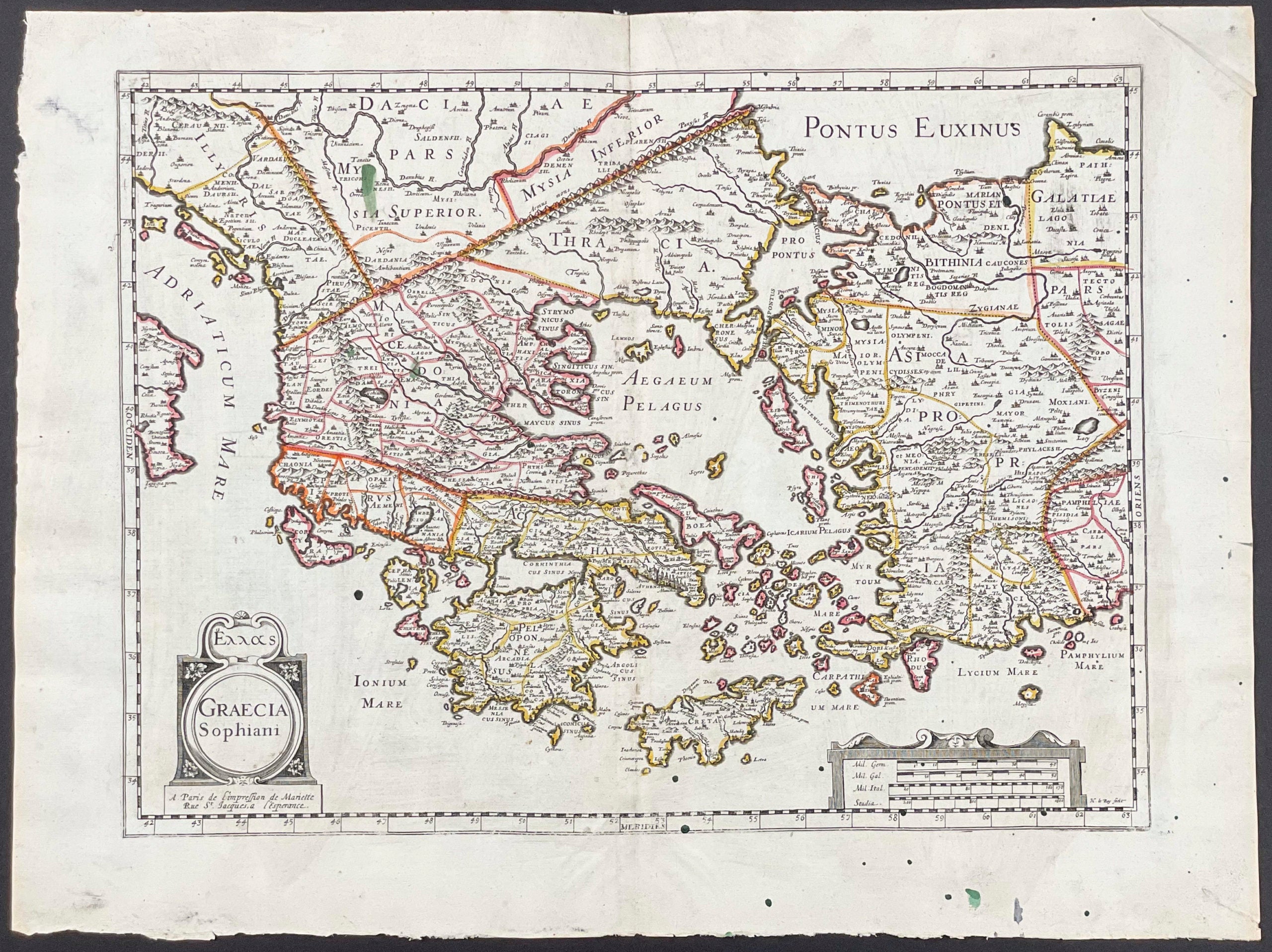 Map of Greece