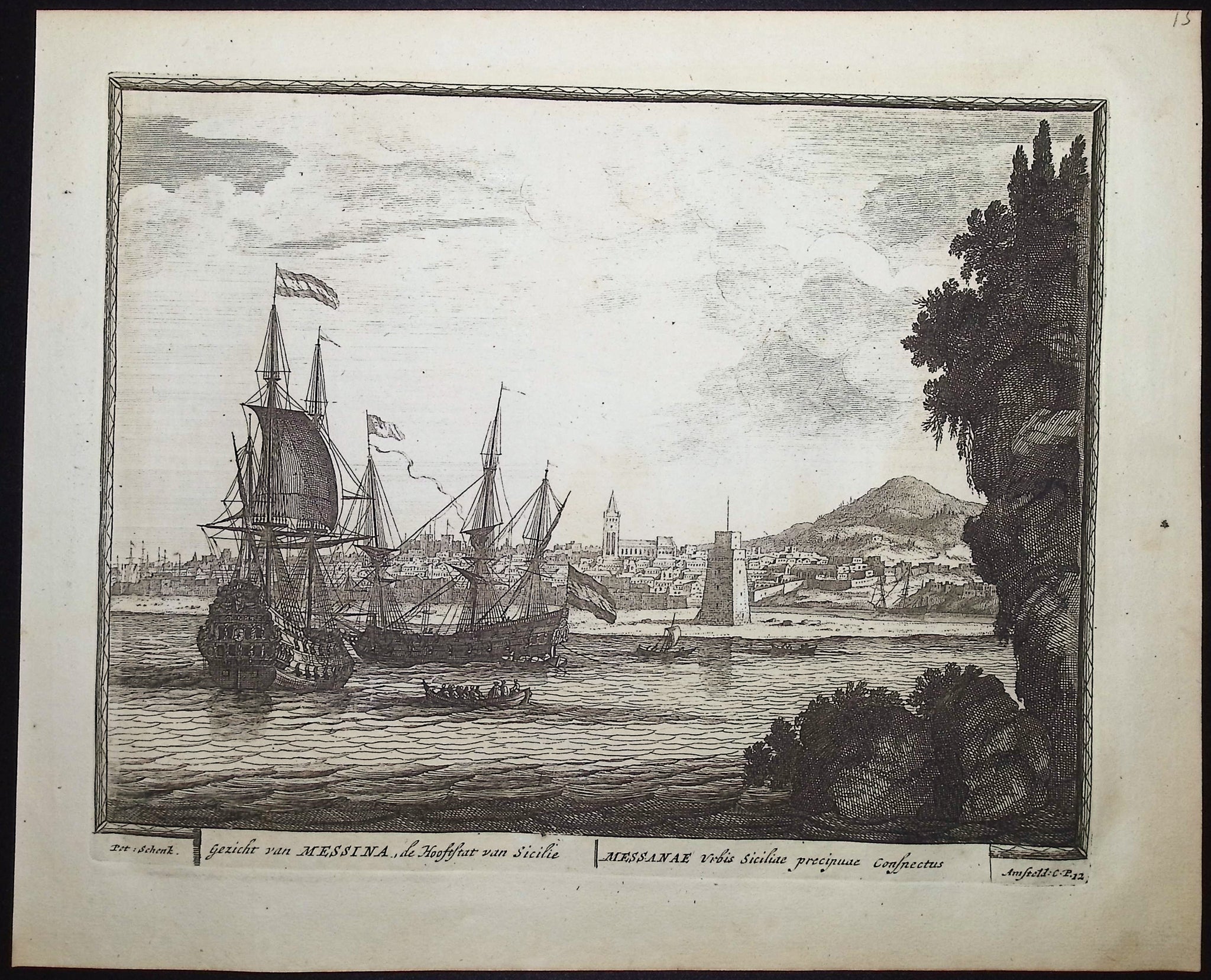 View of Messina, Italy (Messina)
