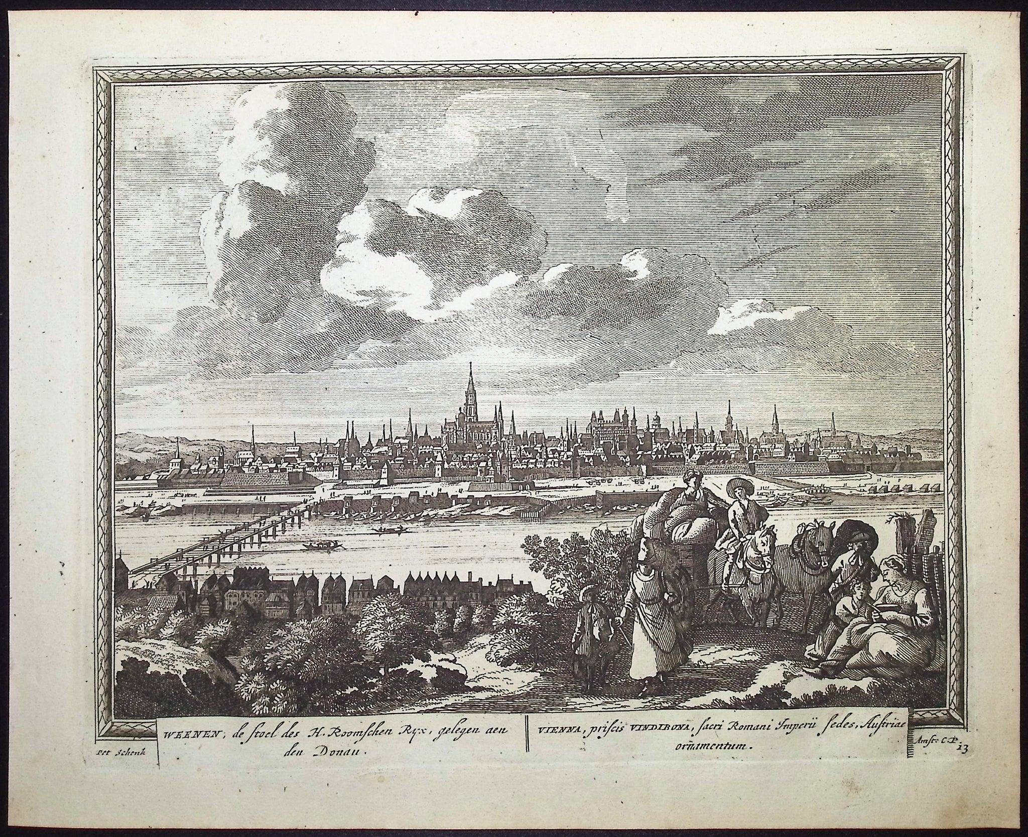 View of Vienna, Austria (Weenen)