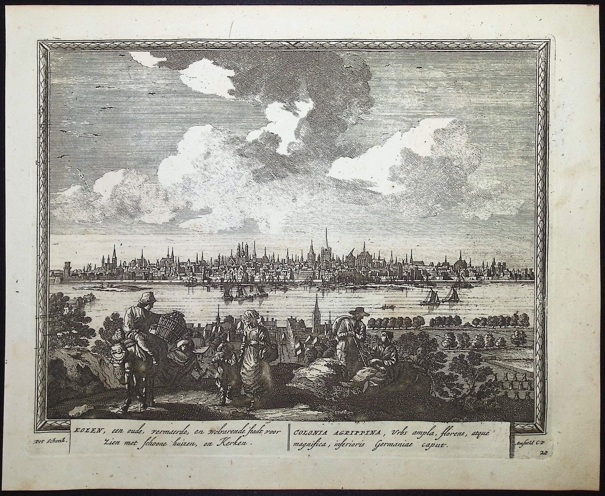 View of Cologne, Germany (Keulen)