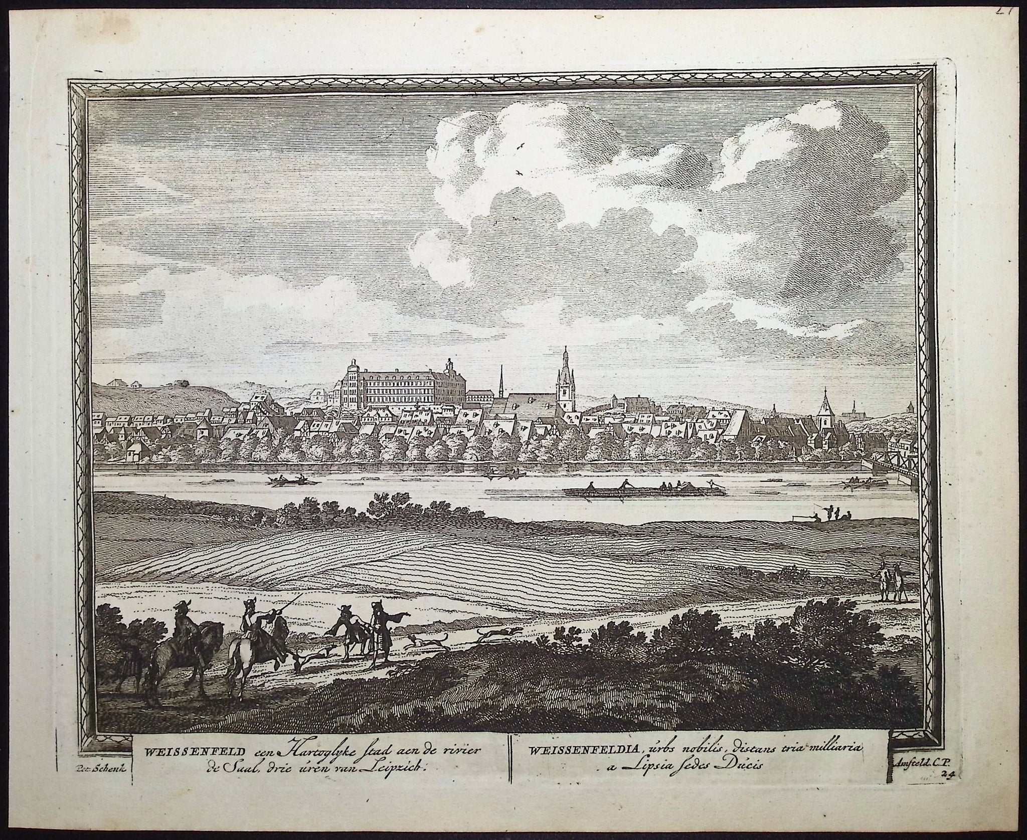 View of Weissenfels, Germany (Weissenfels)