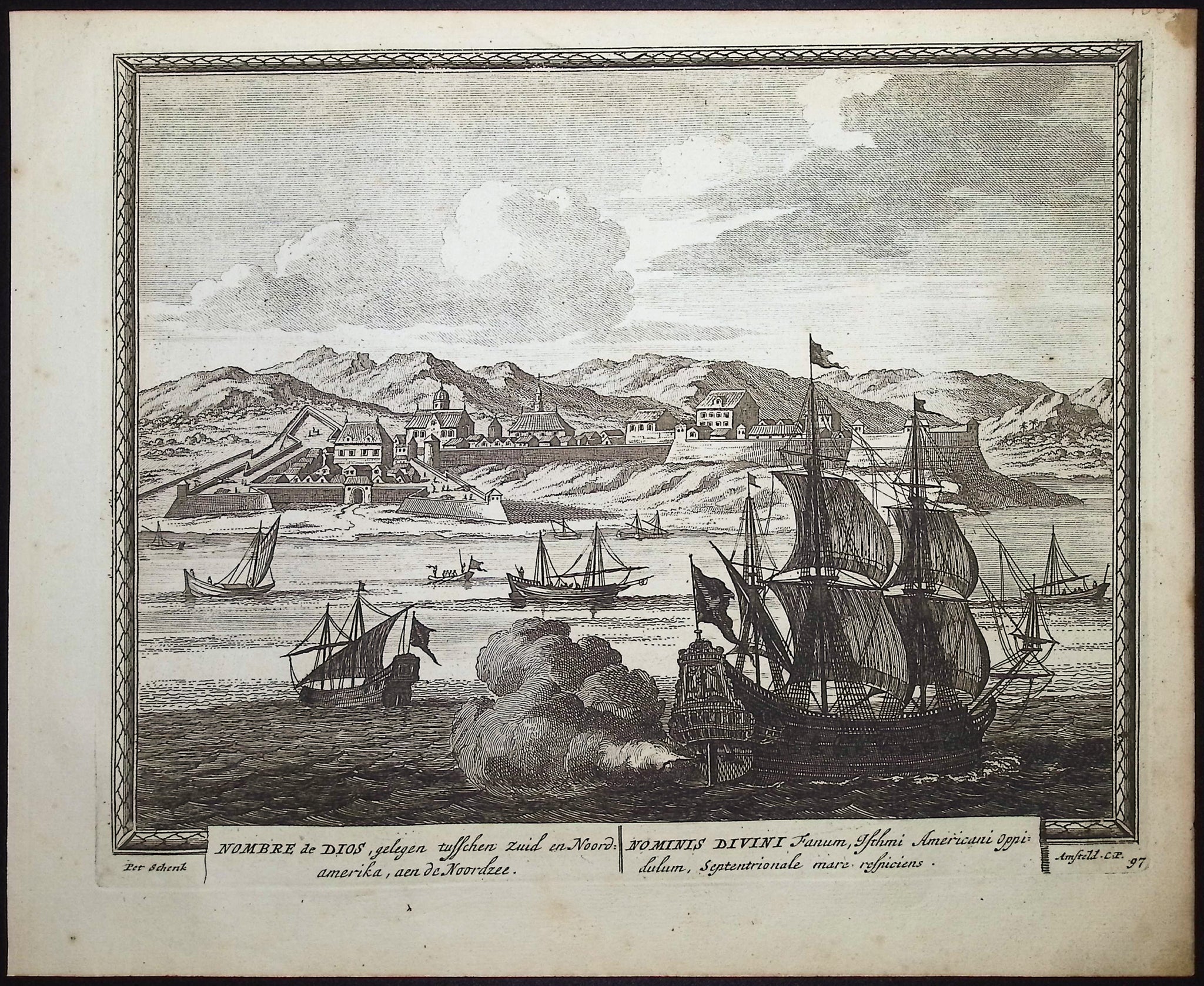 View of Nombre de Dios, Panama (Nombre de Dios)