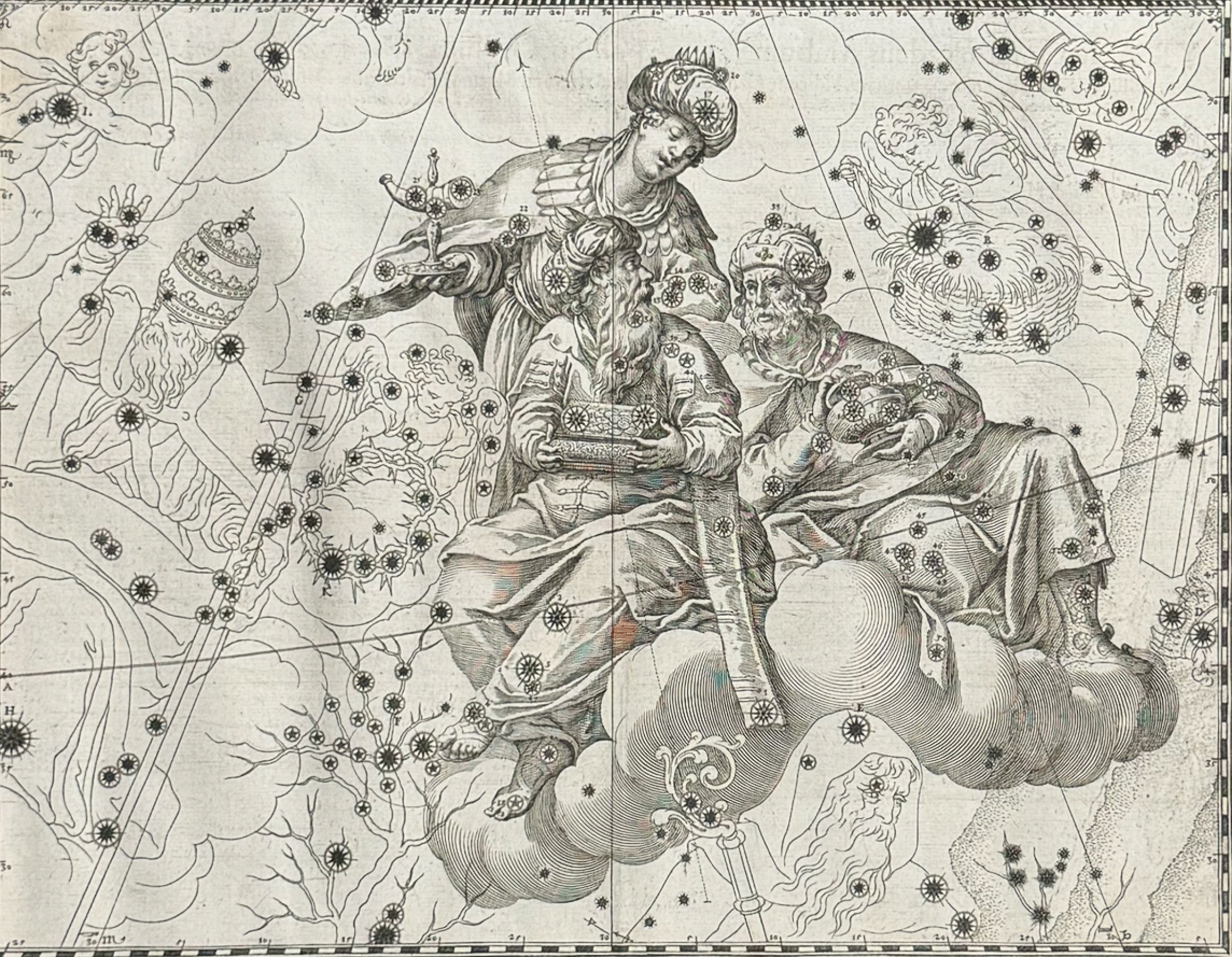 Christianized Constellation of Hercules (The Three Holy Kings)