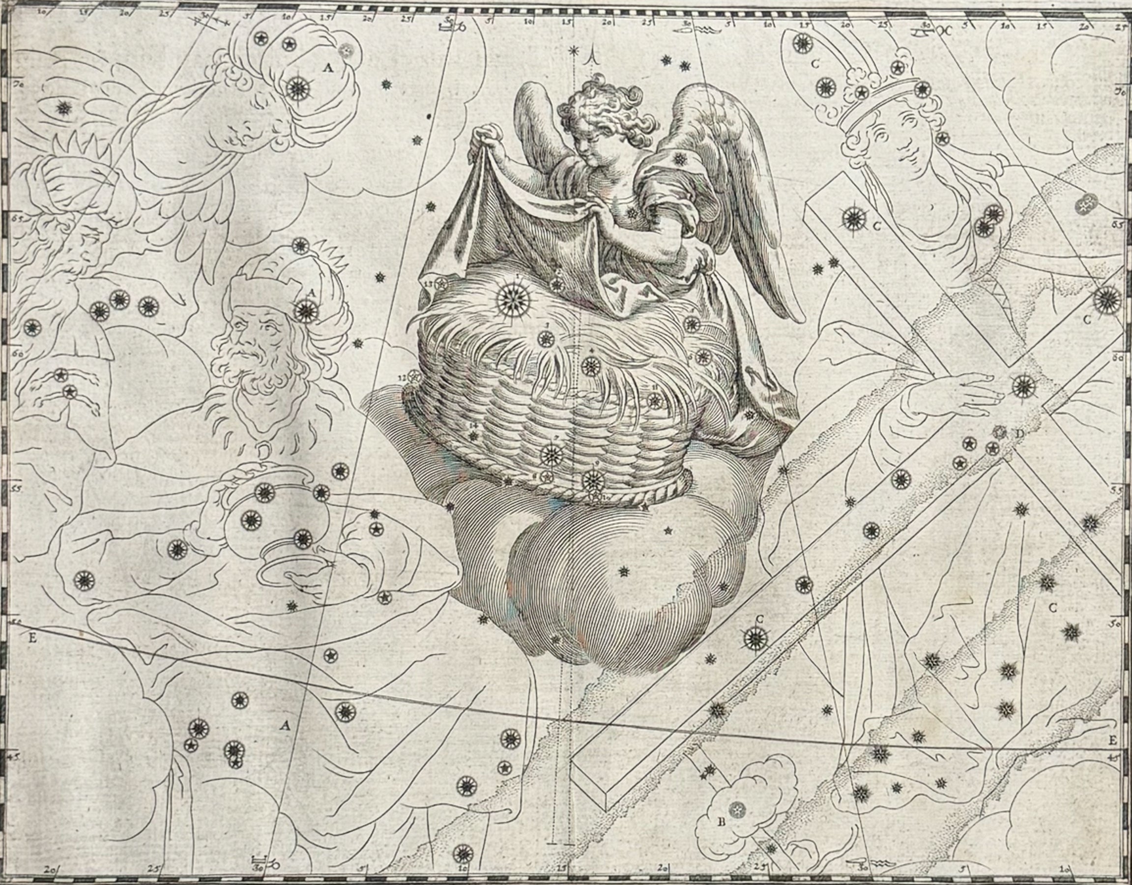 Christianized Constellation of Lyra (The thrice reverend Manger of Christ the Saviour)
