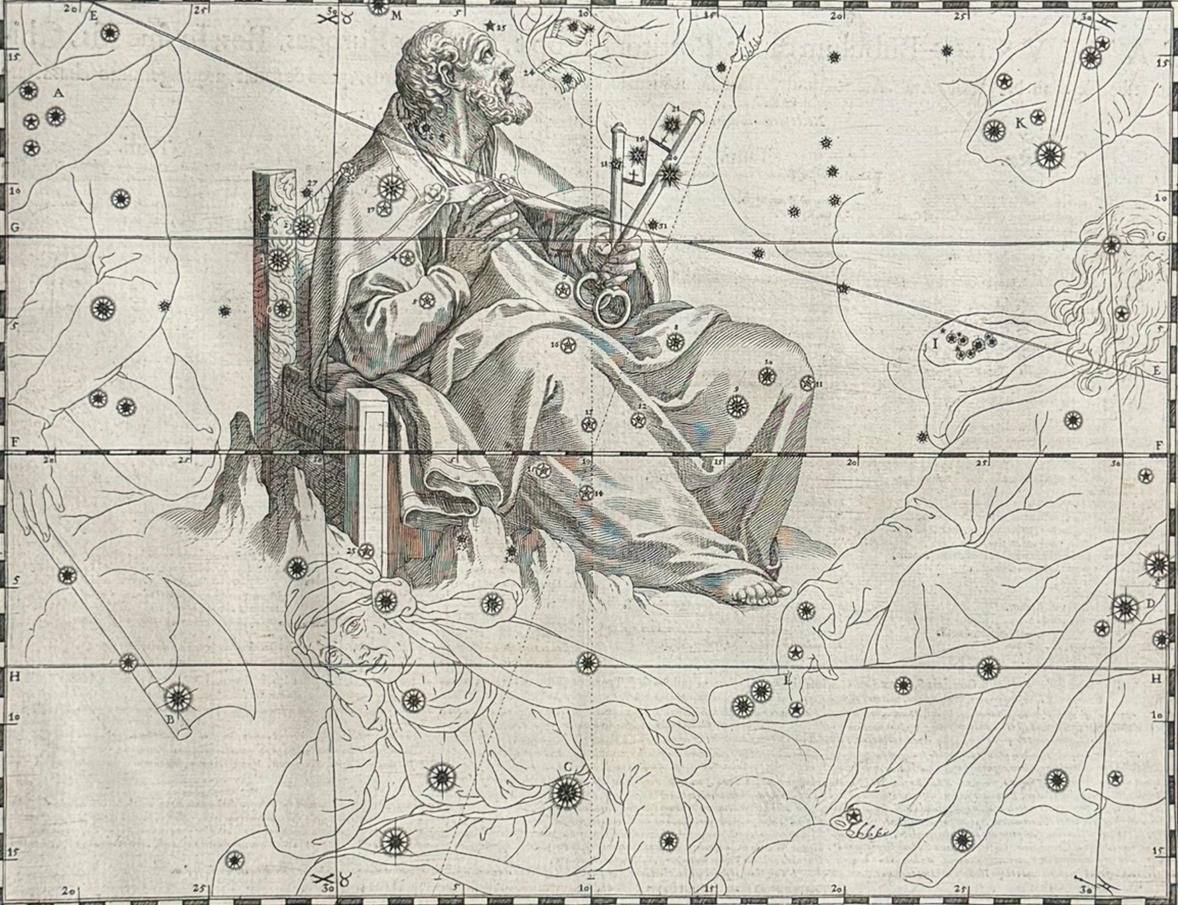 Christianized Constellation of Aries (Saint Peter, Prince of the Apostles)