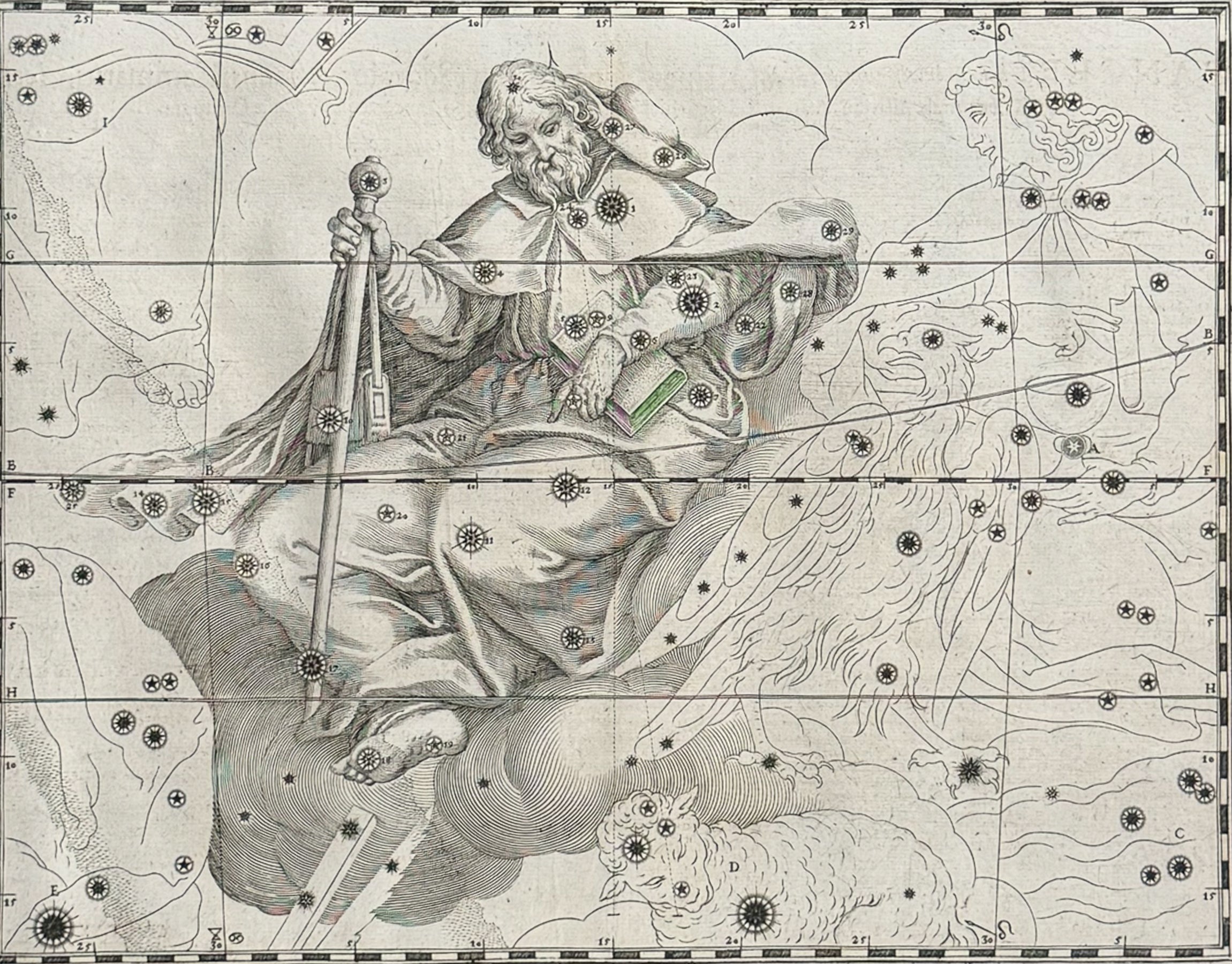 Christianized Constellation of Gemini (Saint James the Elder the Apostle)