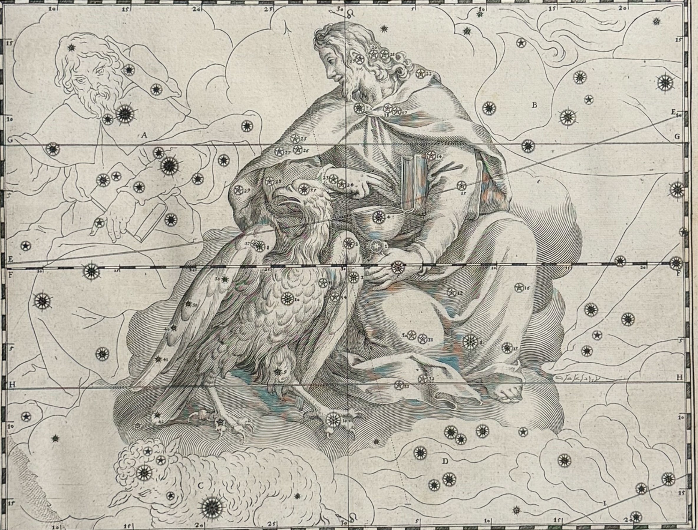 Christianized Constellation of Cancer (Saint John the Apostle and Evangelist)