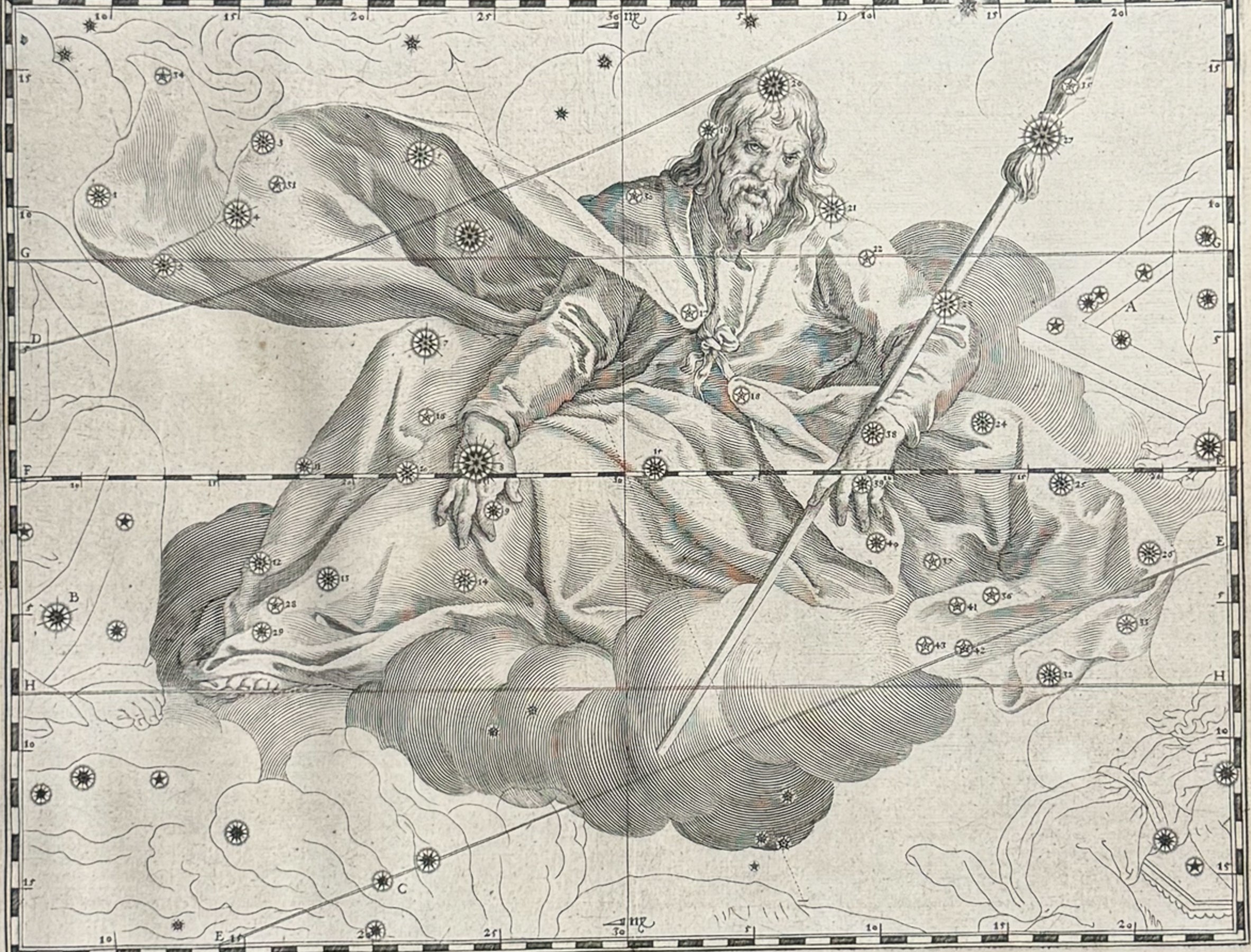 Christianized Constellation of Leo (Saint Thomas the Apostle)