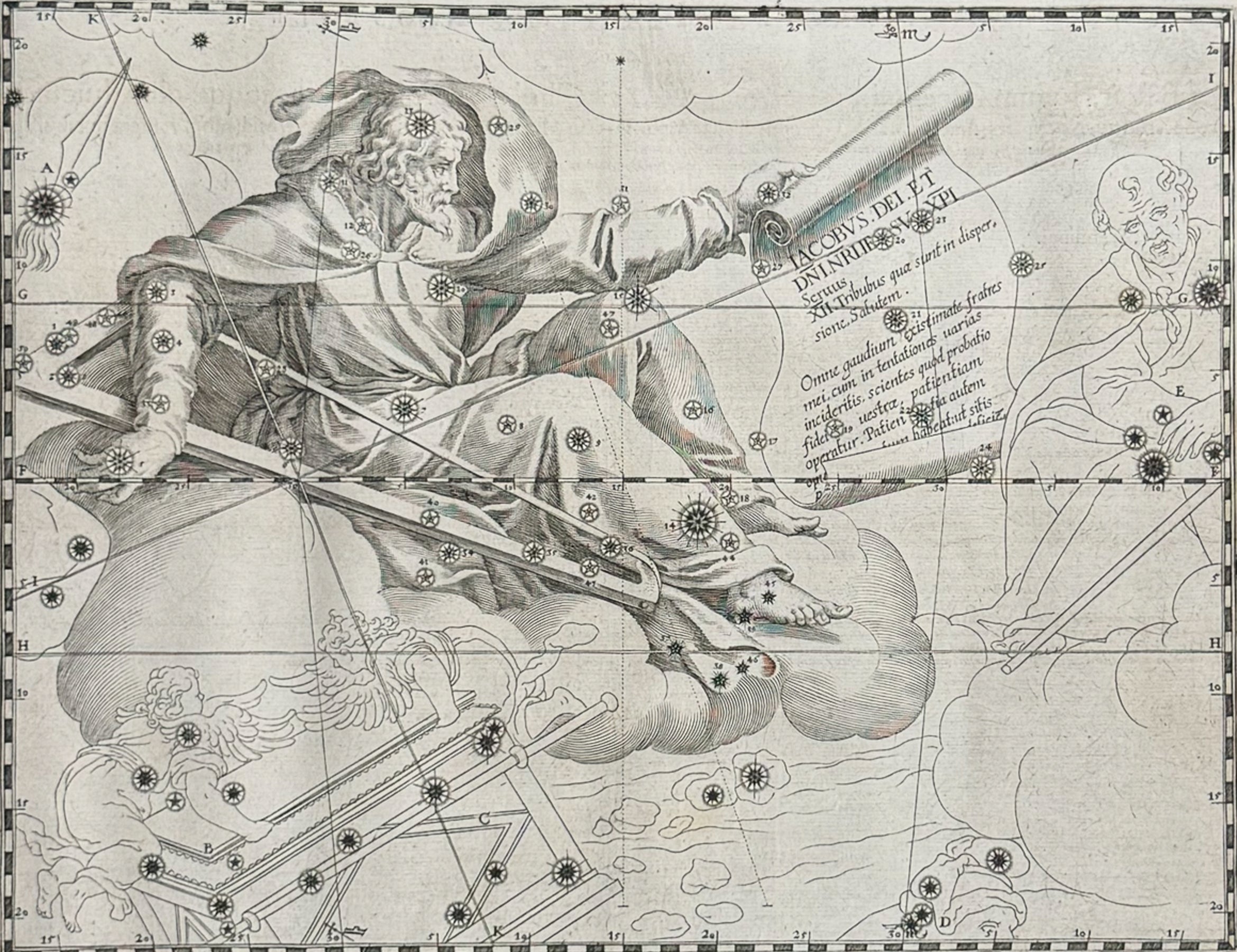 Christianized Constellation of Virgo (Saint James the Younger the Apostle)