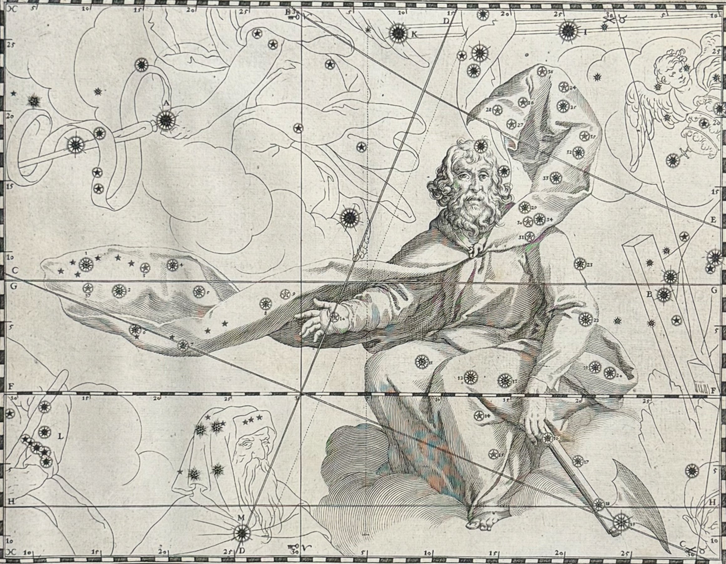 Christianized Constellation of Pisces (Saint Matthias the Apostle)