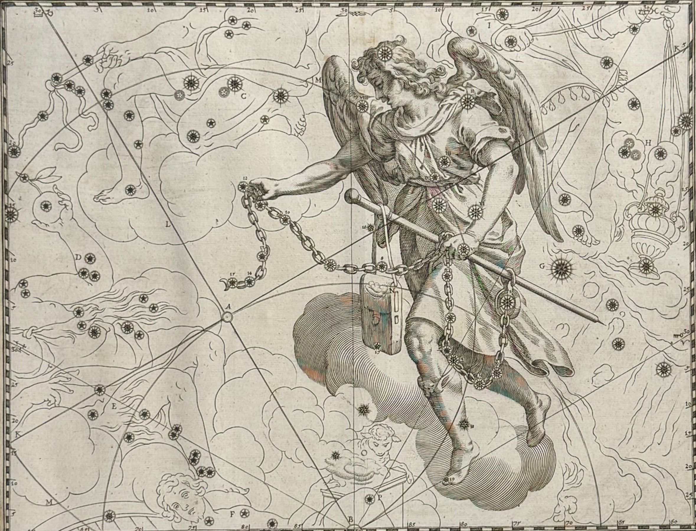 Christianized Constellation of Tucana, Hydrus (Saint Raphael the Archangel)