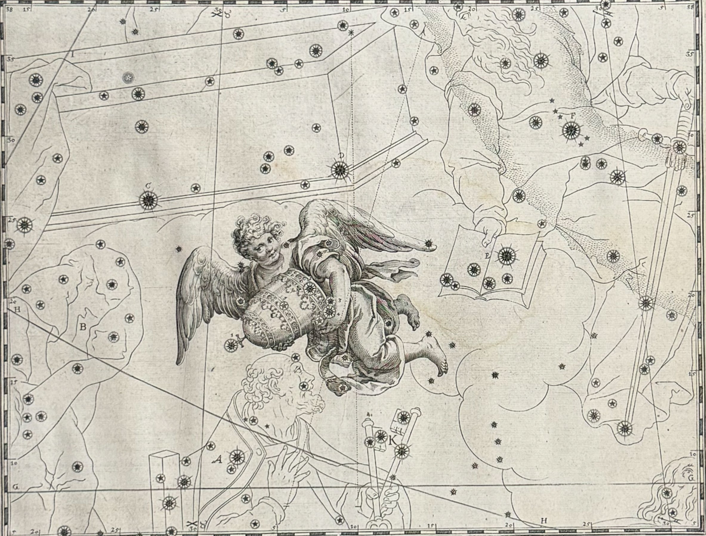 Christianized Constellation of Triangulum (	Papal mitre of Saint Peter)