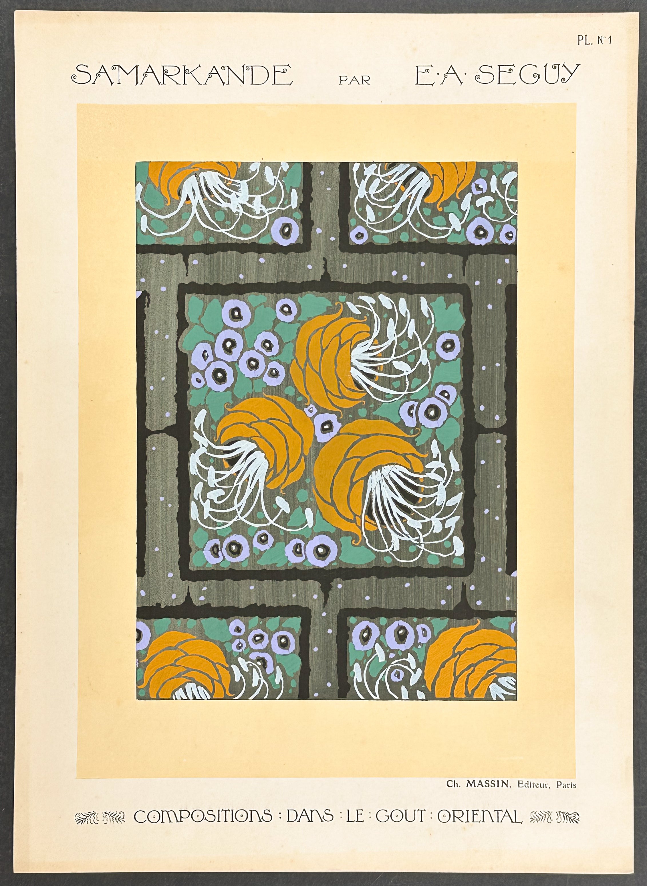 Composition with an Oriental Design