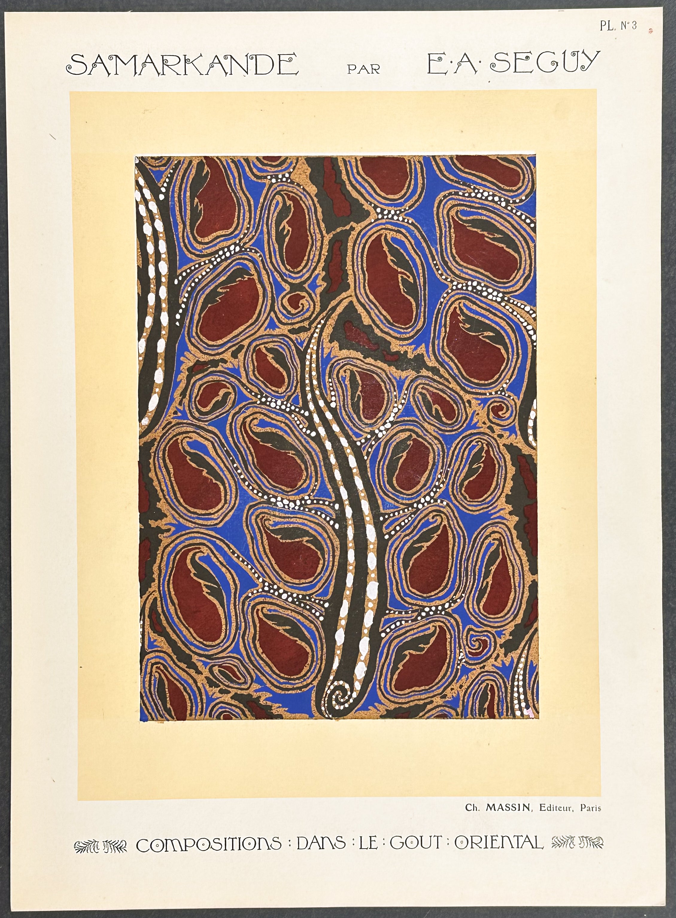 Composition with an Oriental Design
