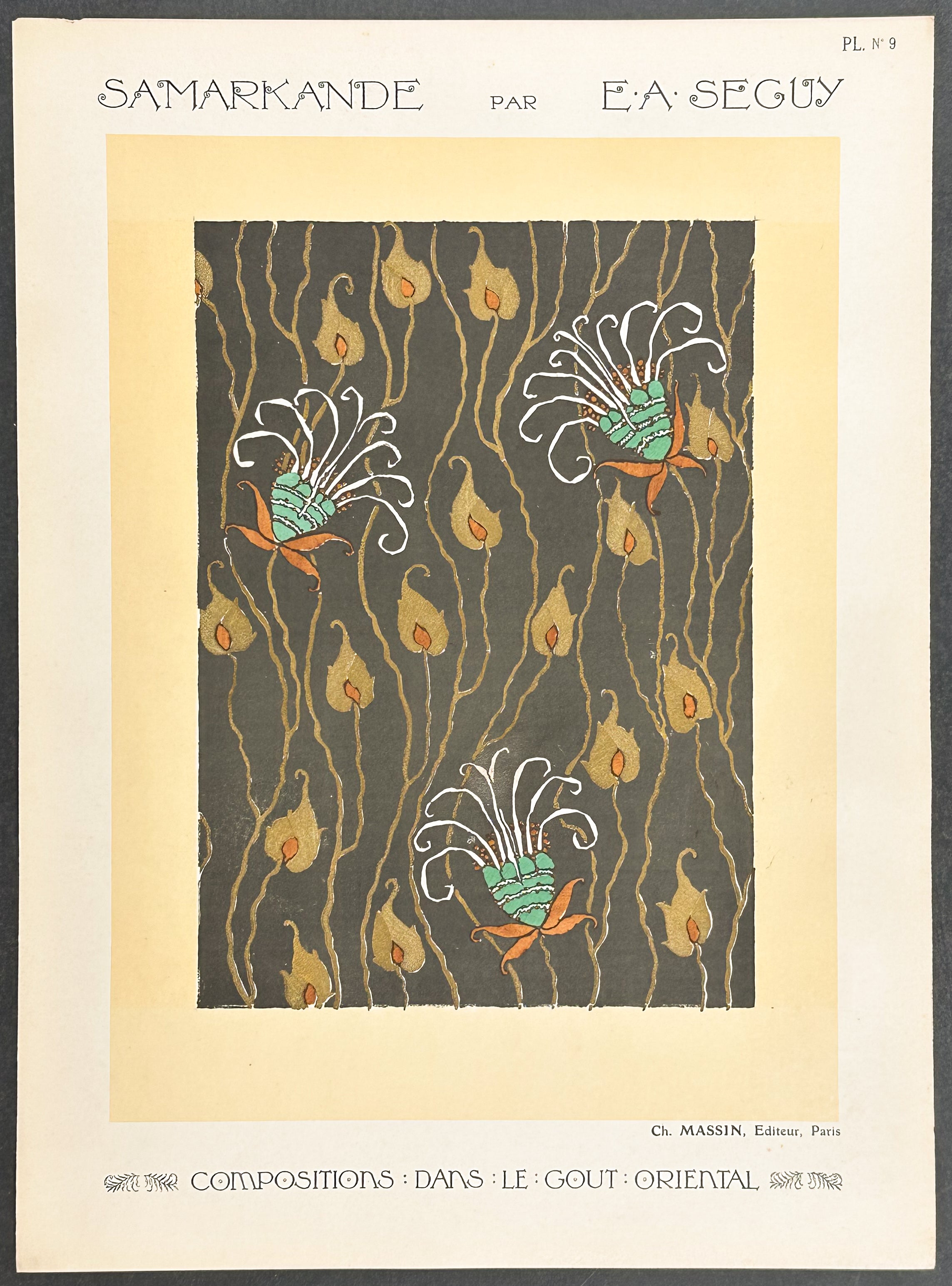 Composition with an Oriental Design