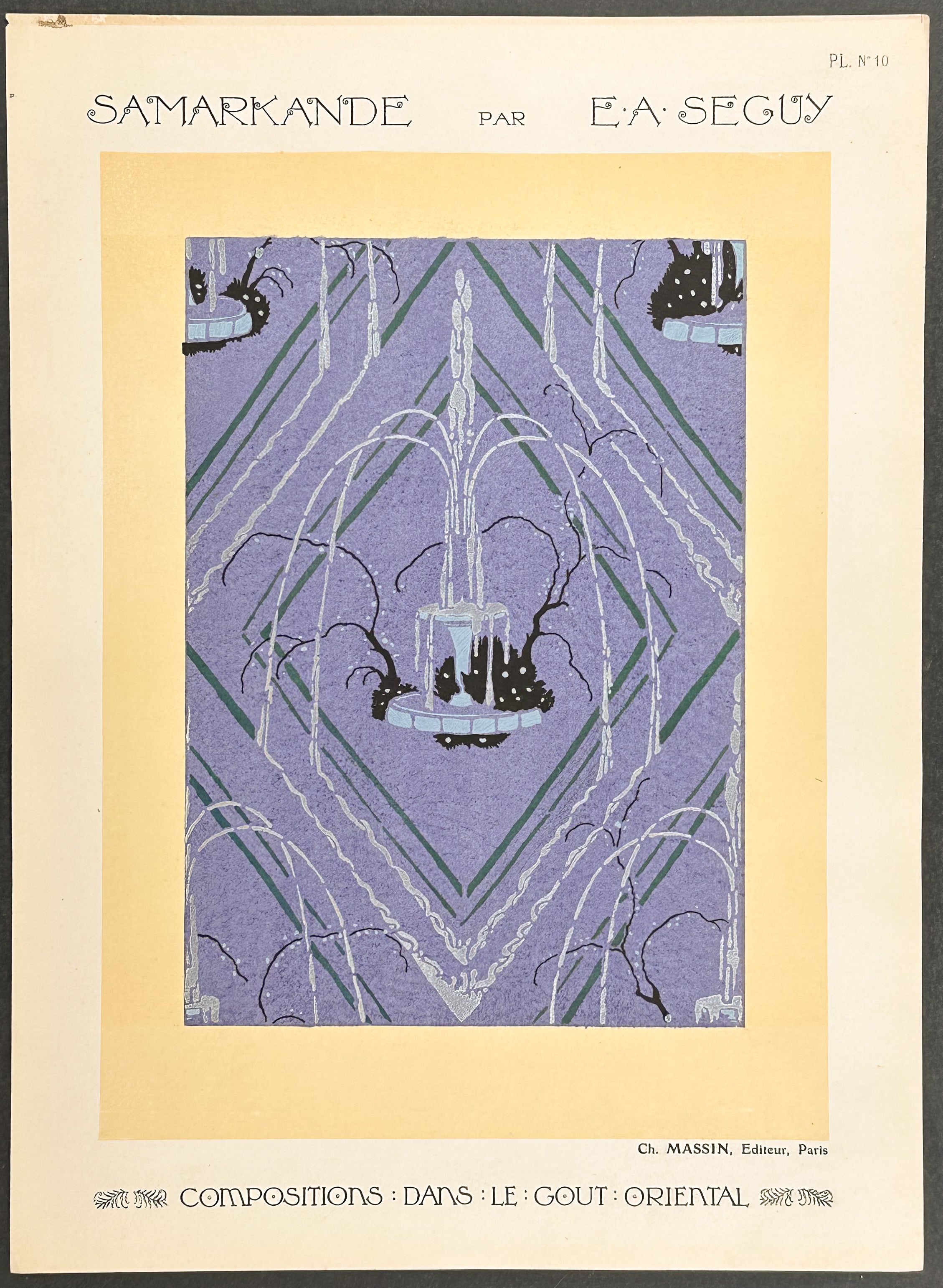 Composition with an Oriental Design