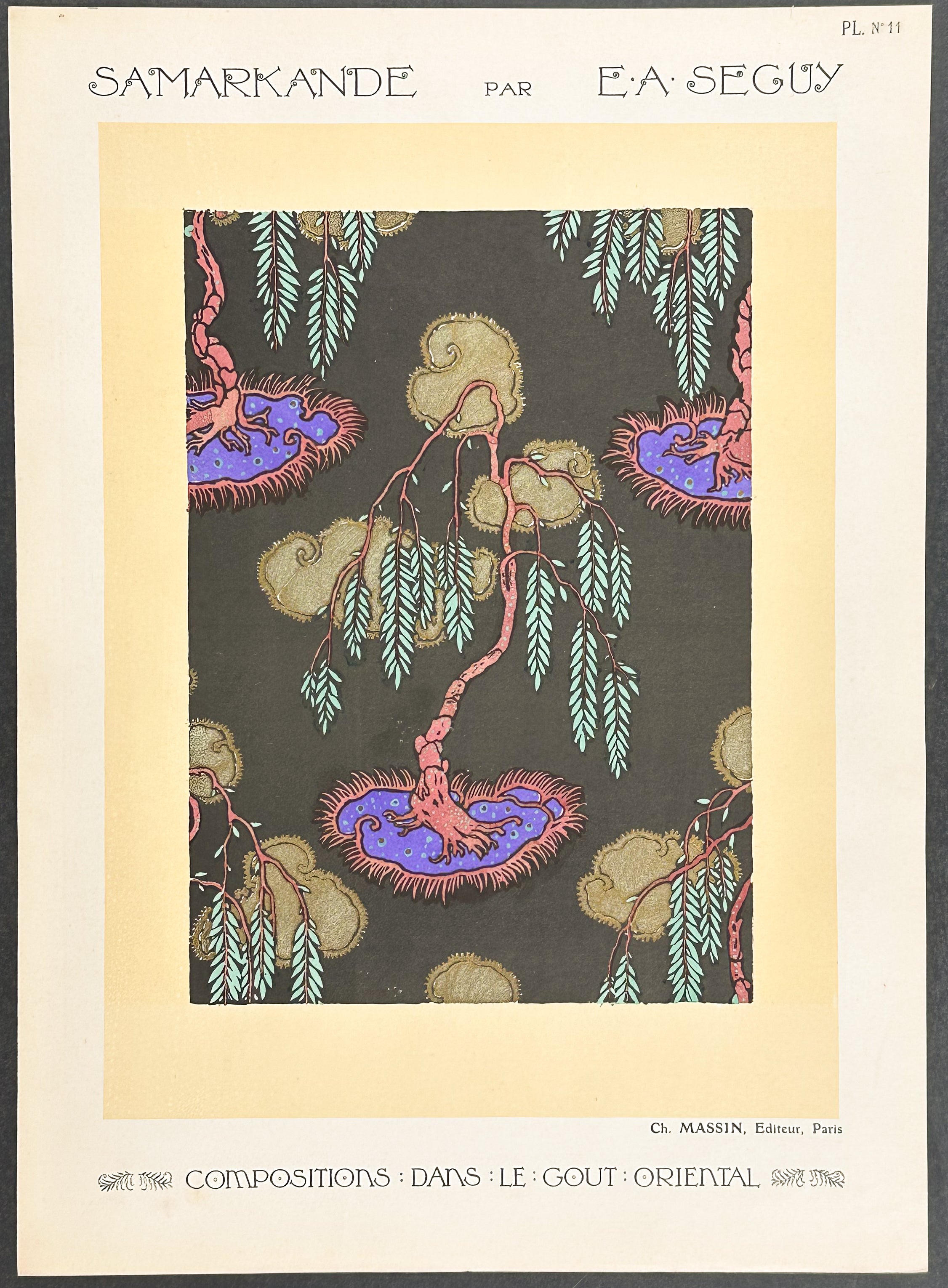Composition with an Oriental Design