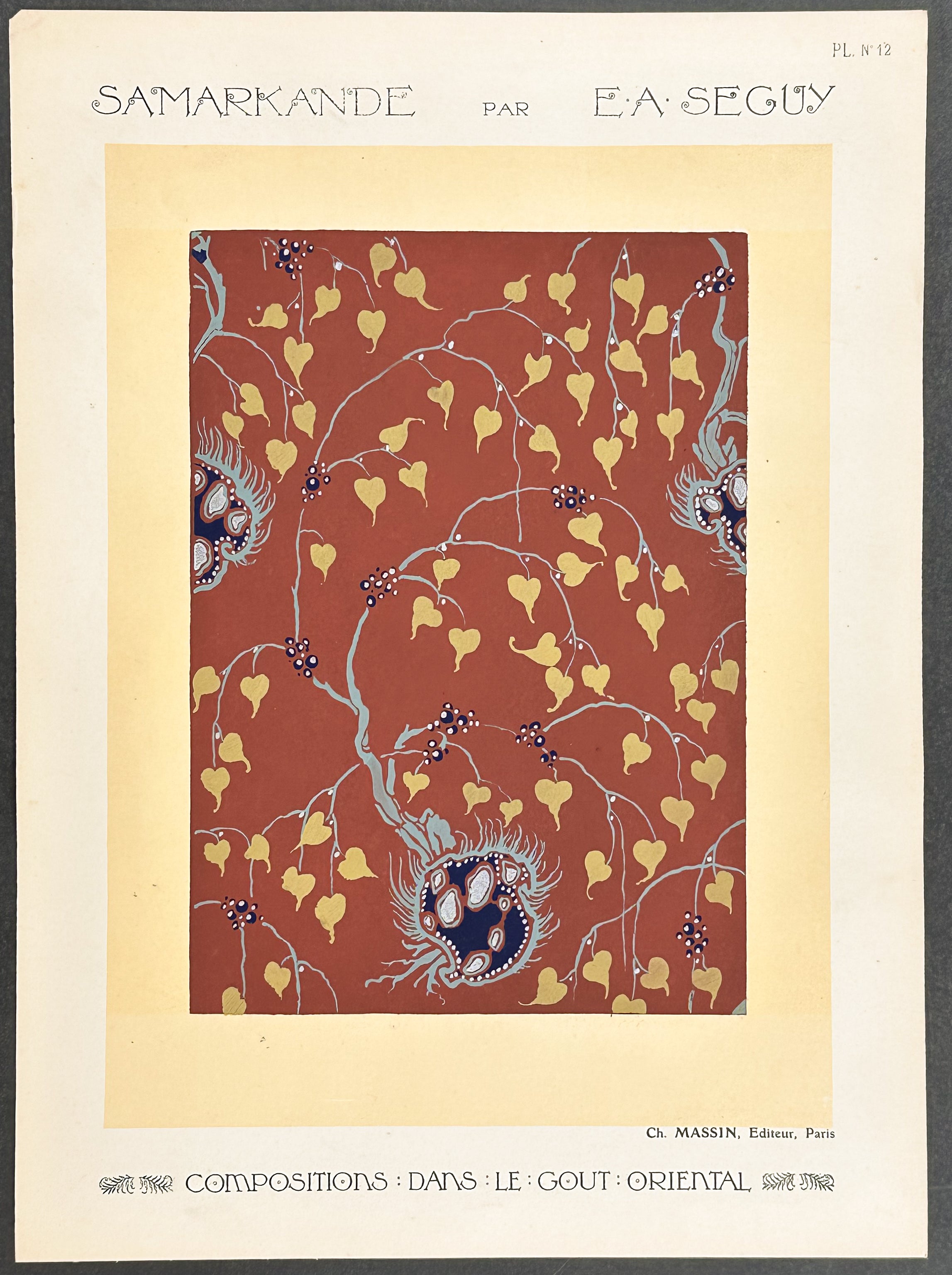 Composition with an Oriental Design