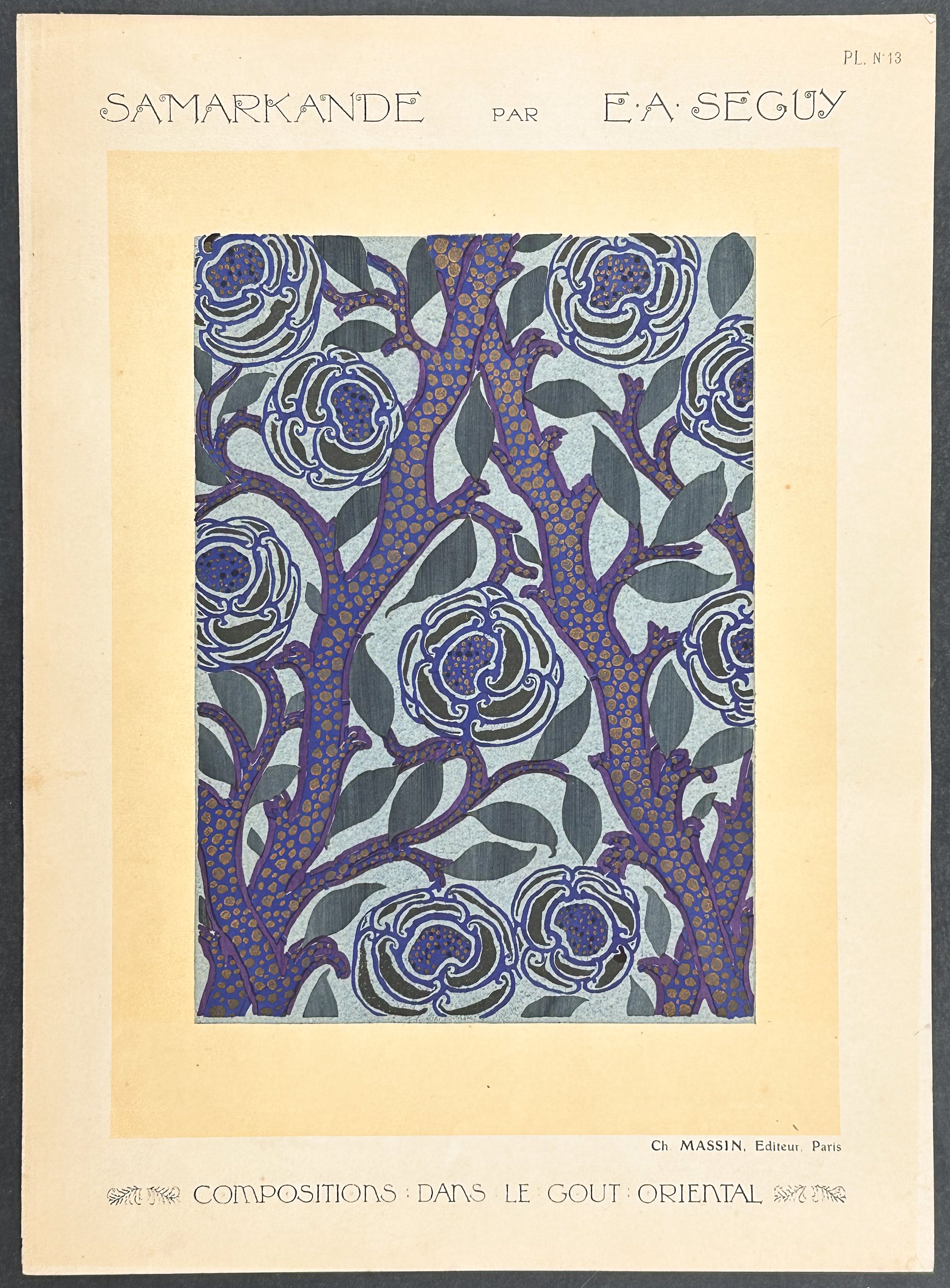 Composition with an Oriental Design