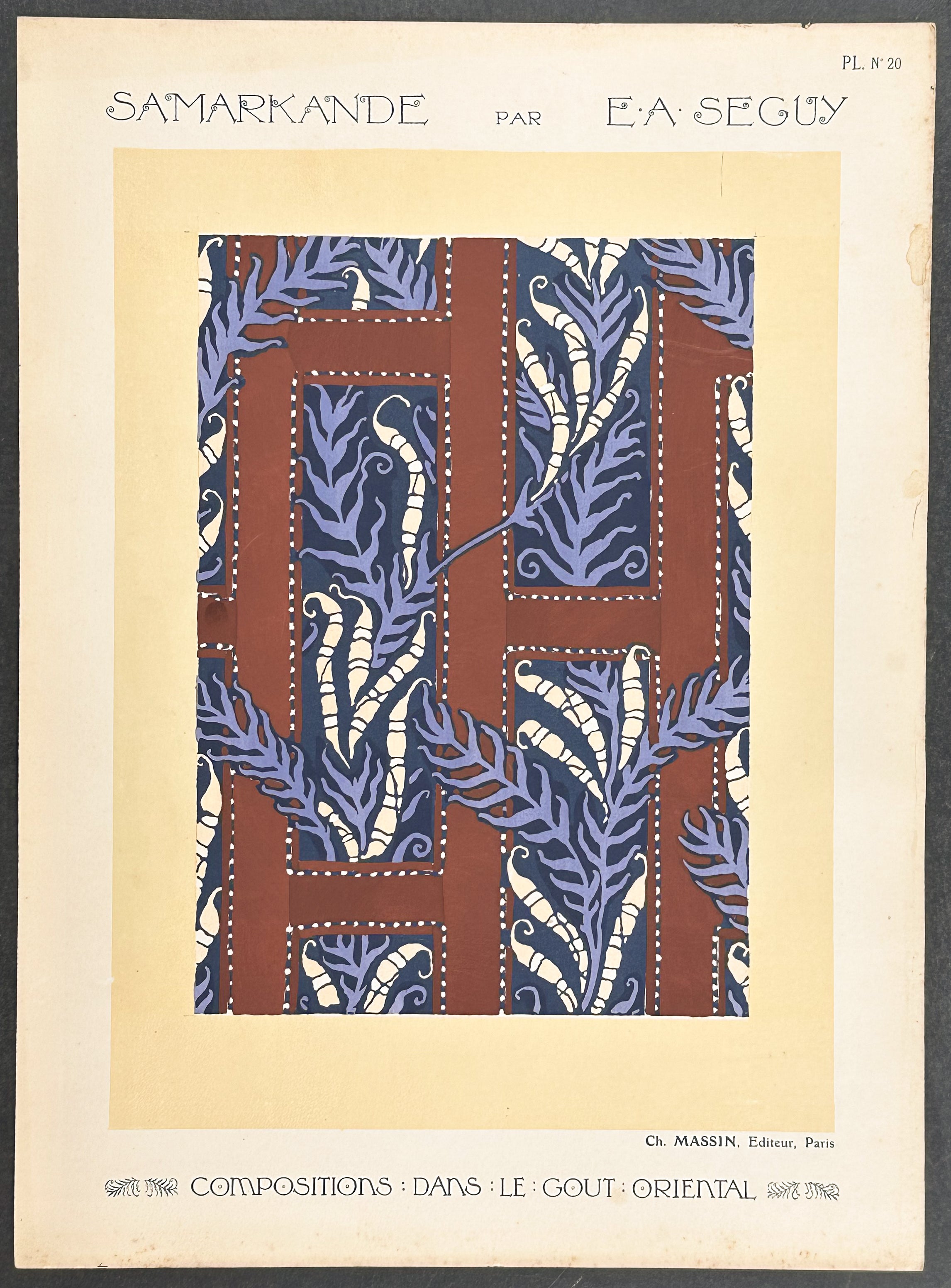 Composition with an Oriental Design