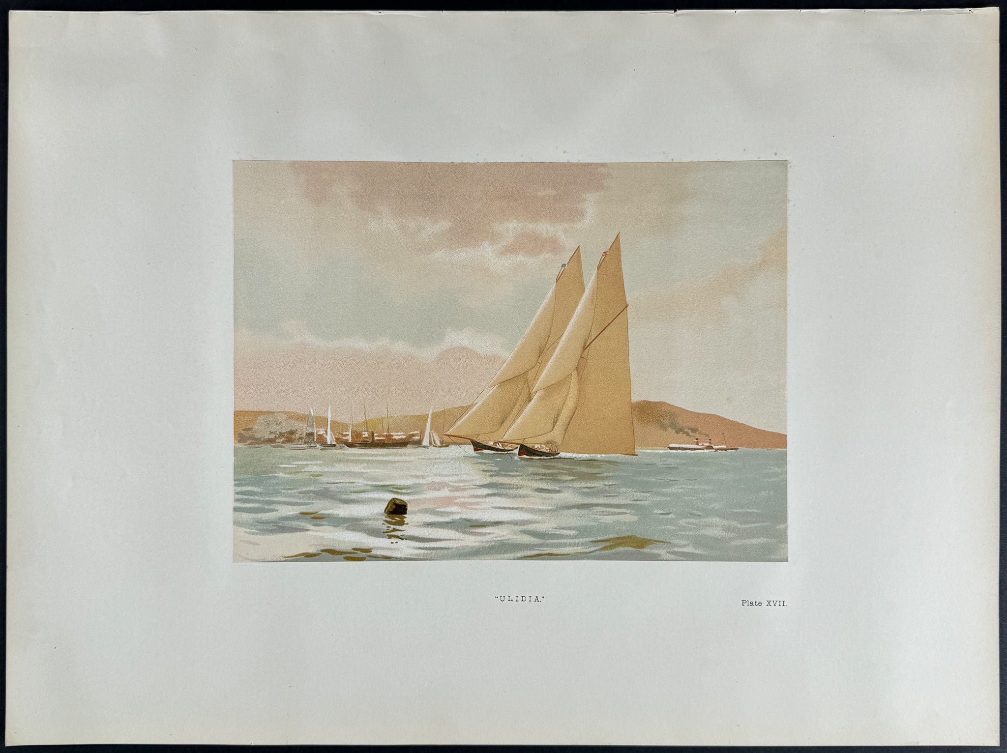 Yacht called "Ulidia"