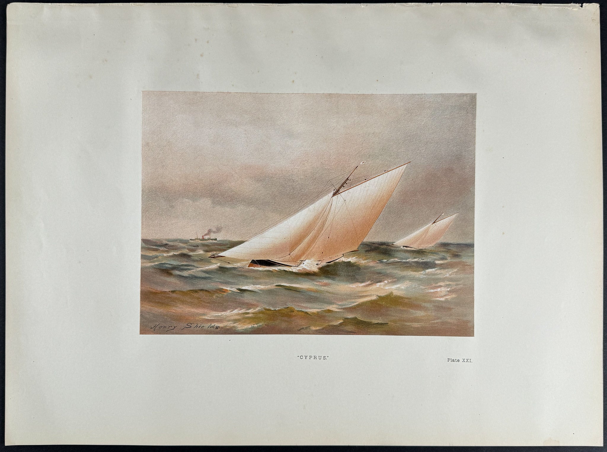 Yacht called "Cyprus"