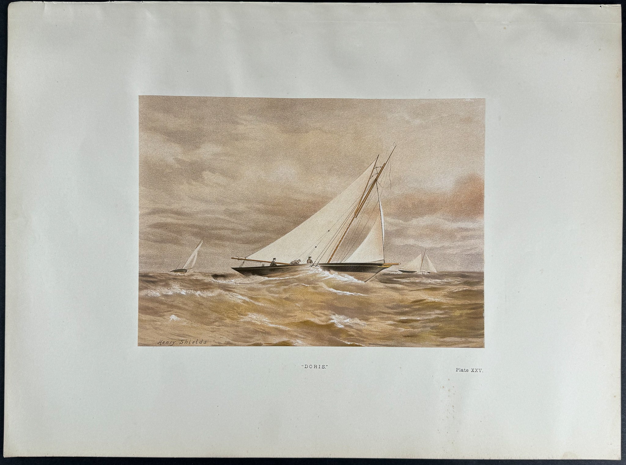 Yacht called "Doris"
