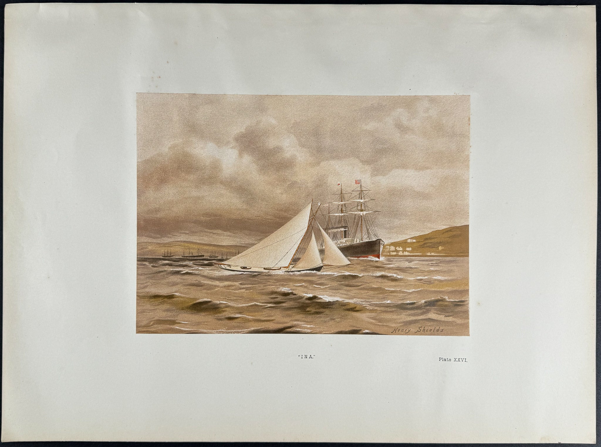 Yacht called "Ina"