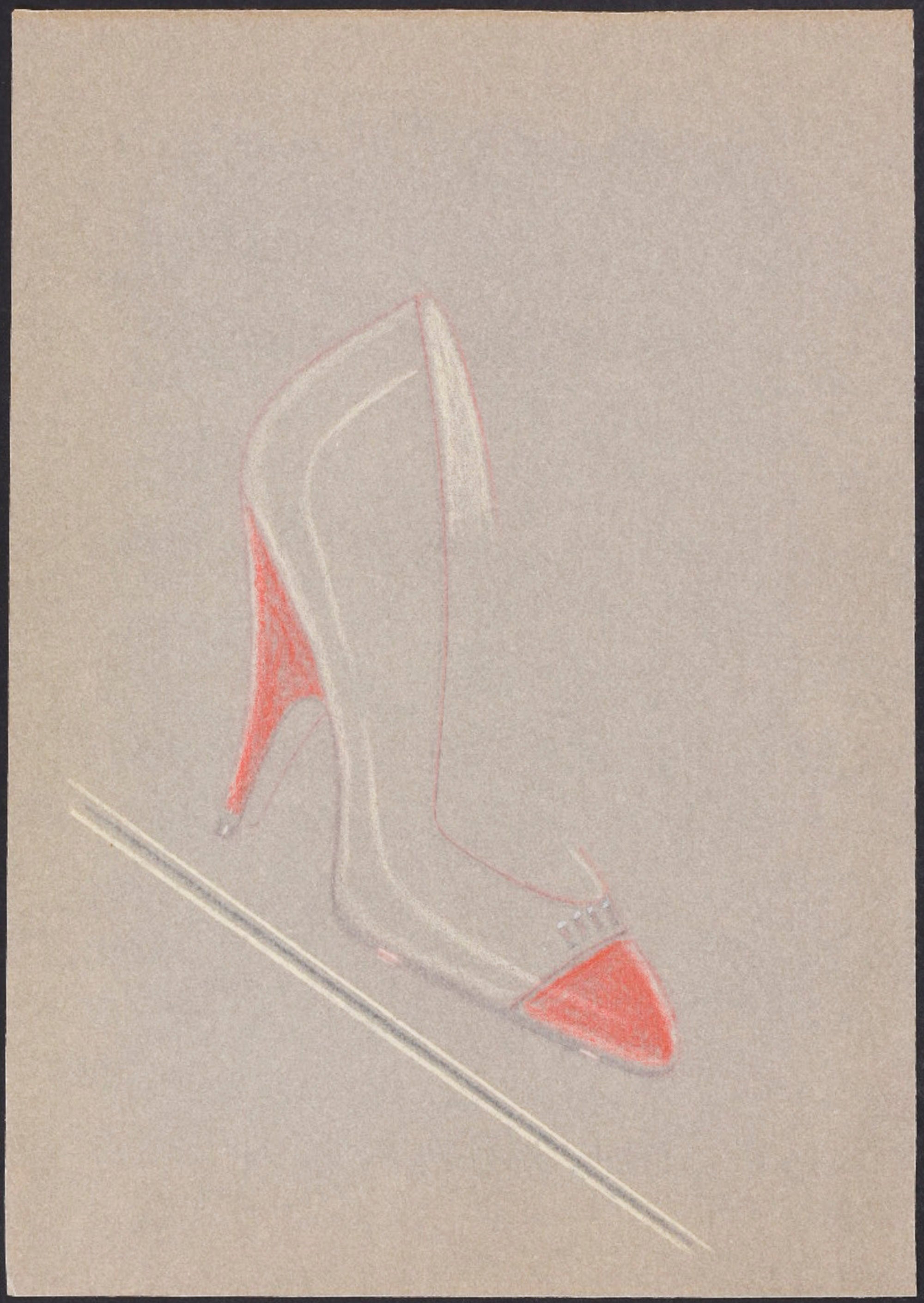 Shoe Pencil Drawing