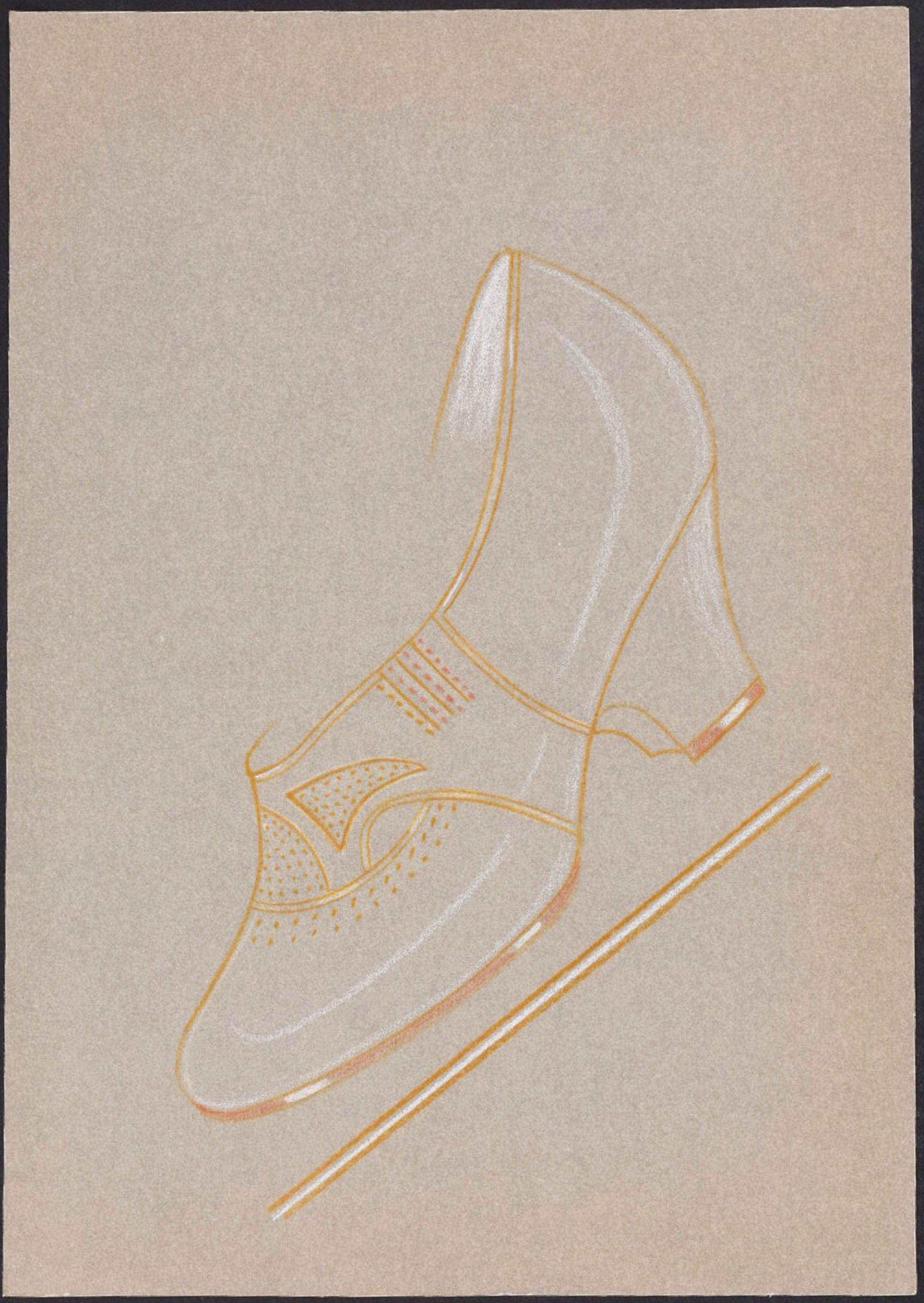 Shoe Pencil Drawing