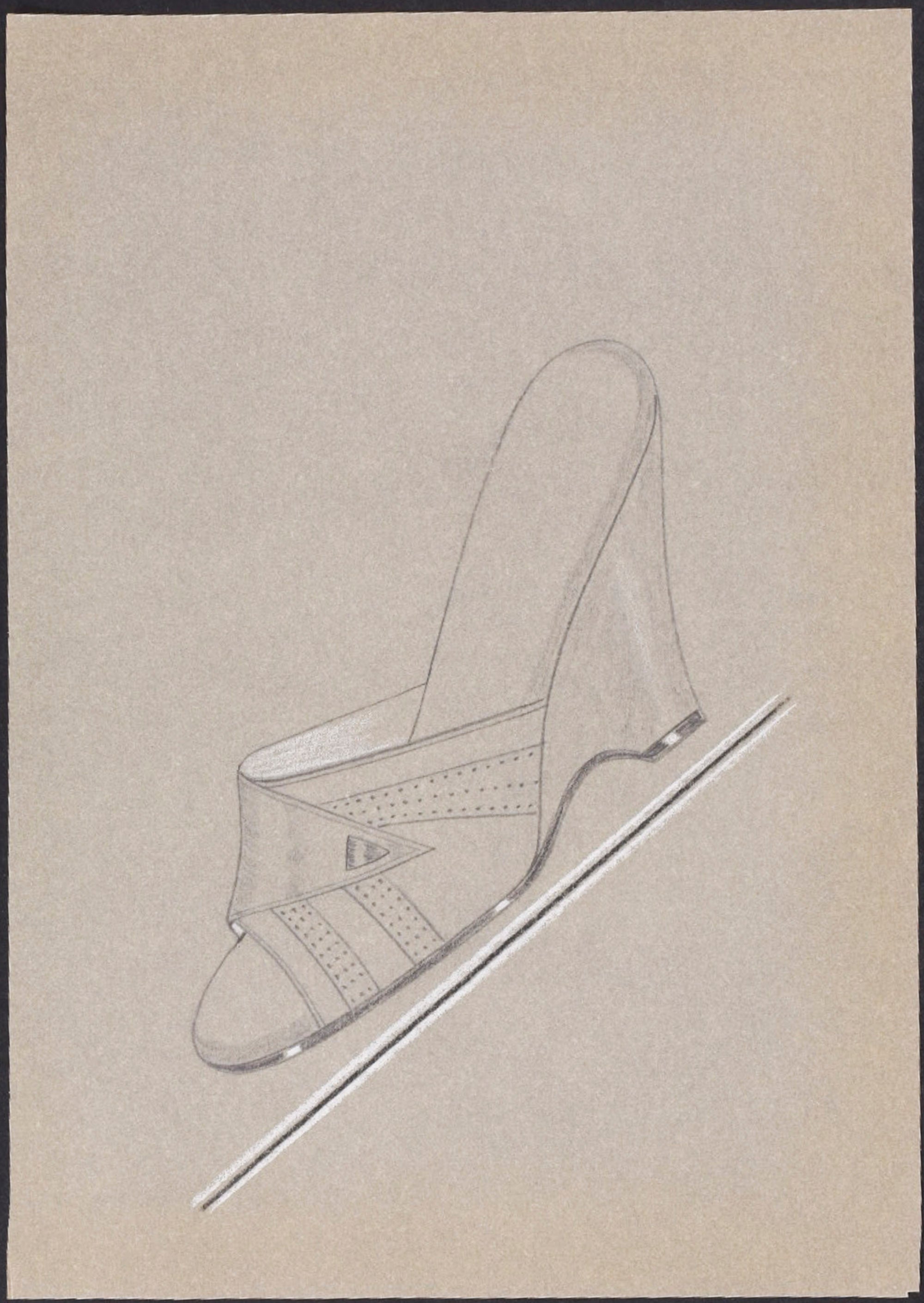 Shoe Pencil Drawing