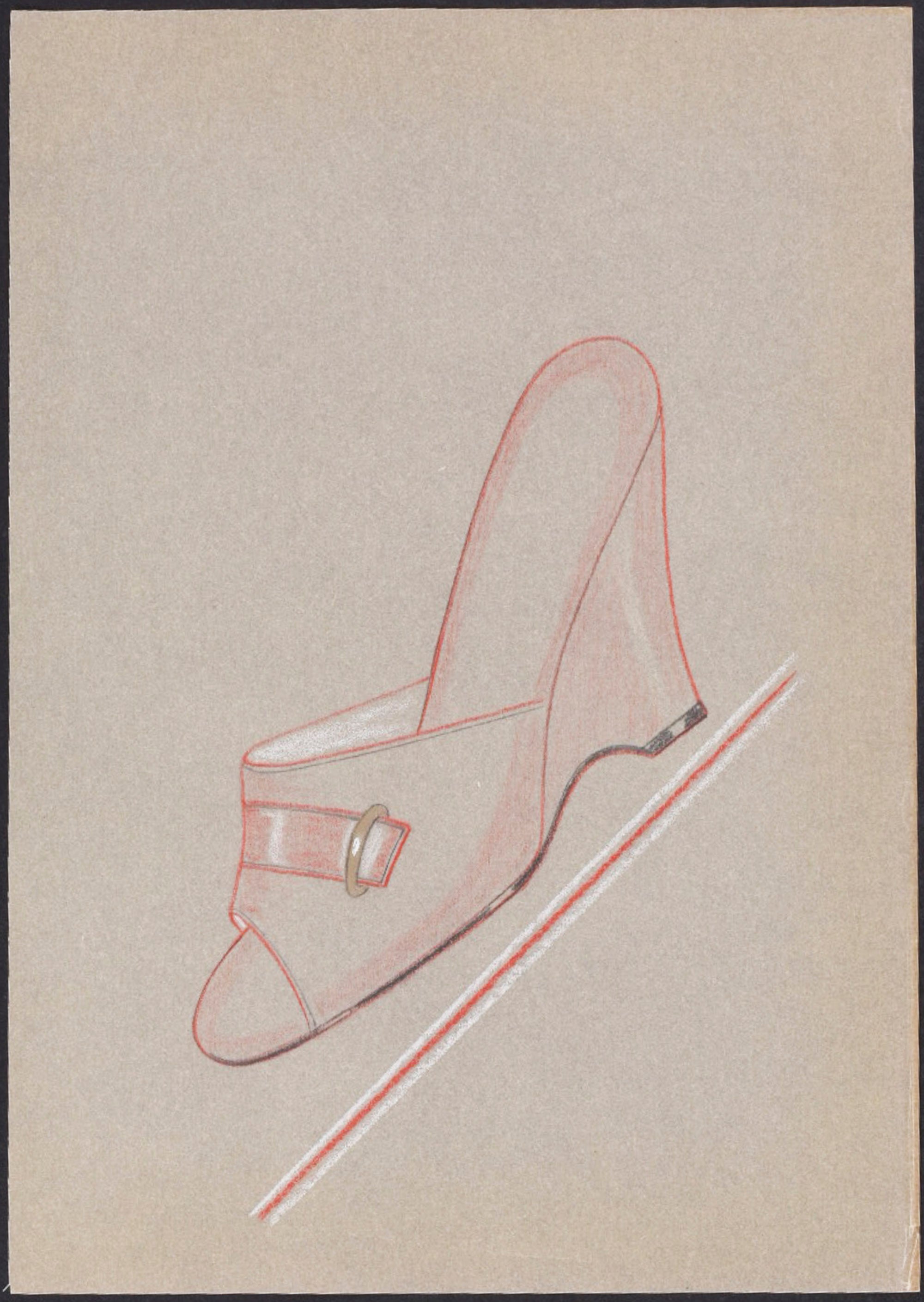 Shoe Pencil Drawing