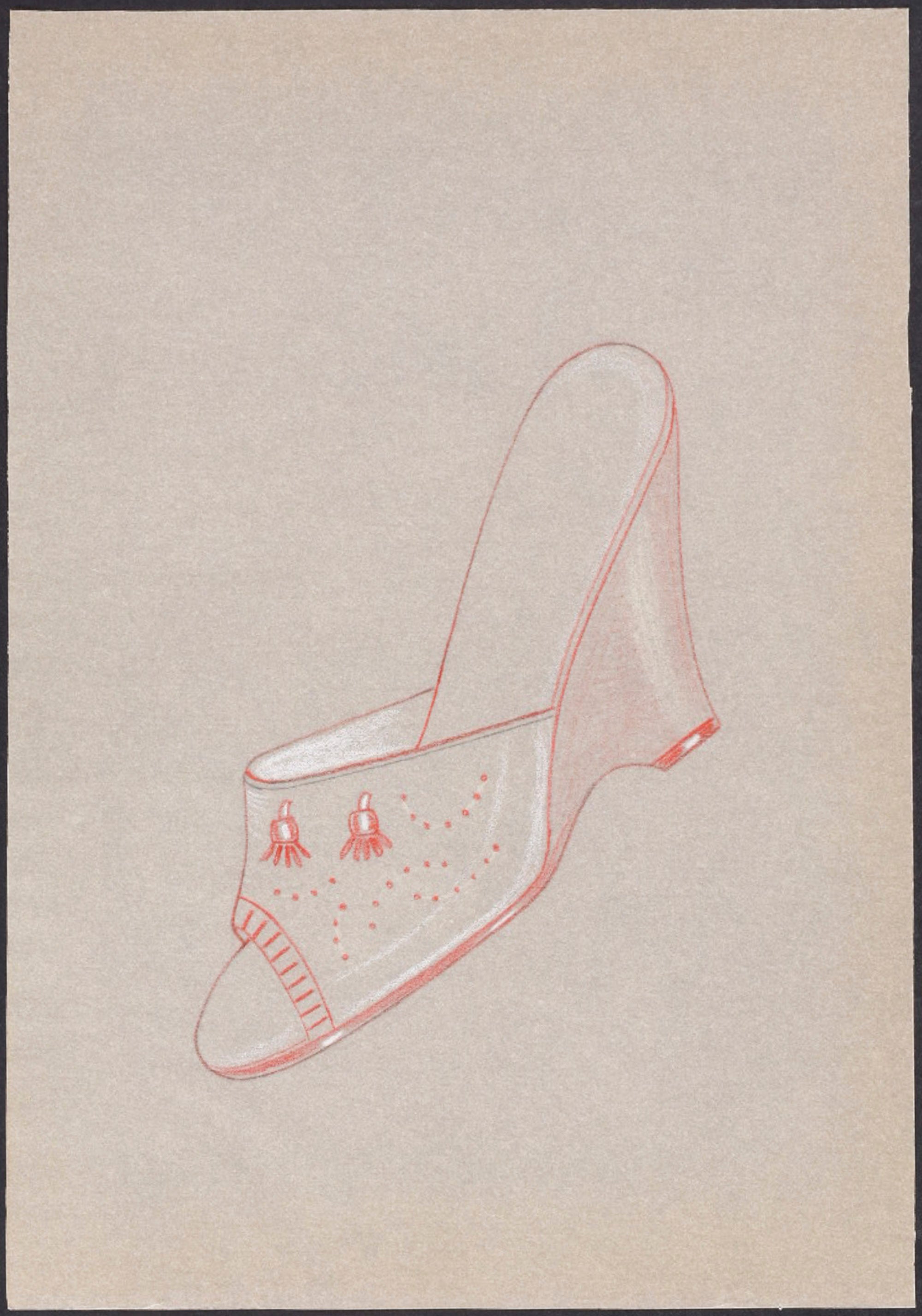 Shoe Pencil Drawing