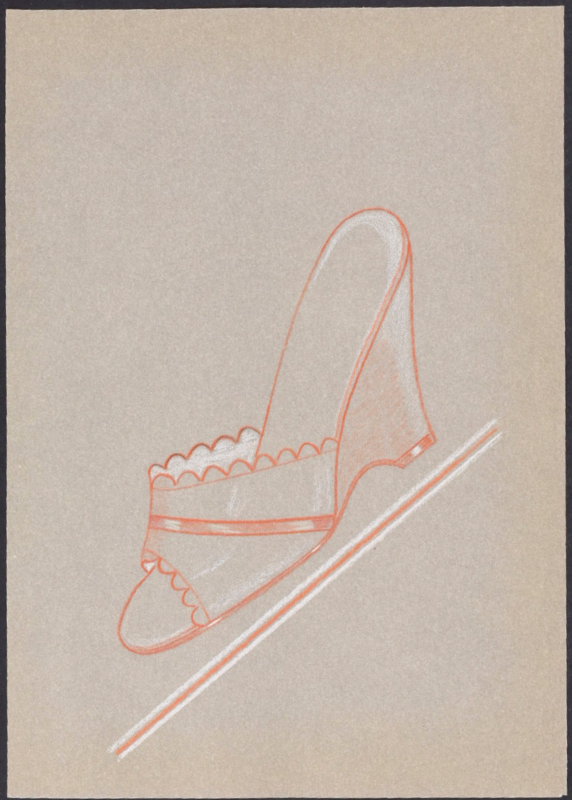 Shoe Pencil Drawing