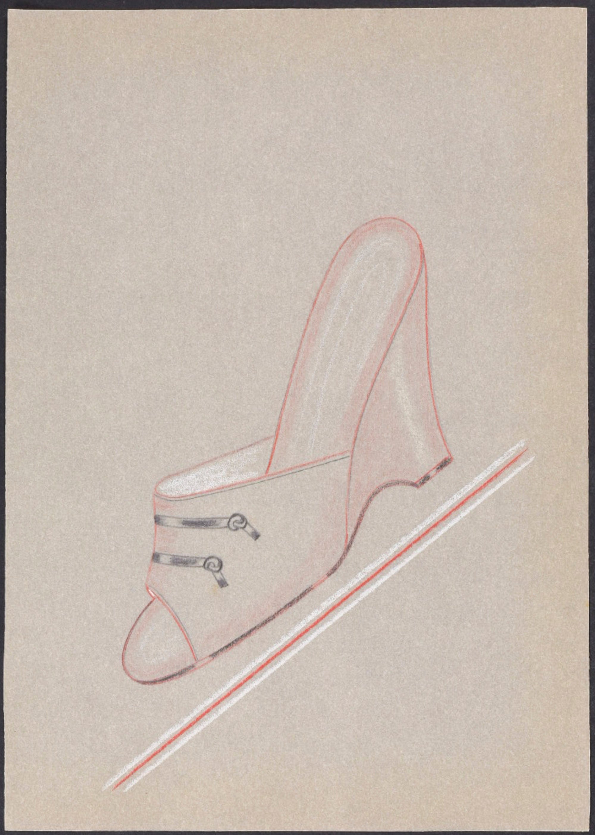 Shoe Pencil Drawing