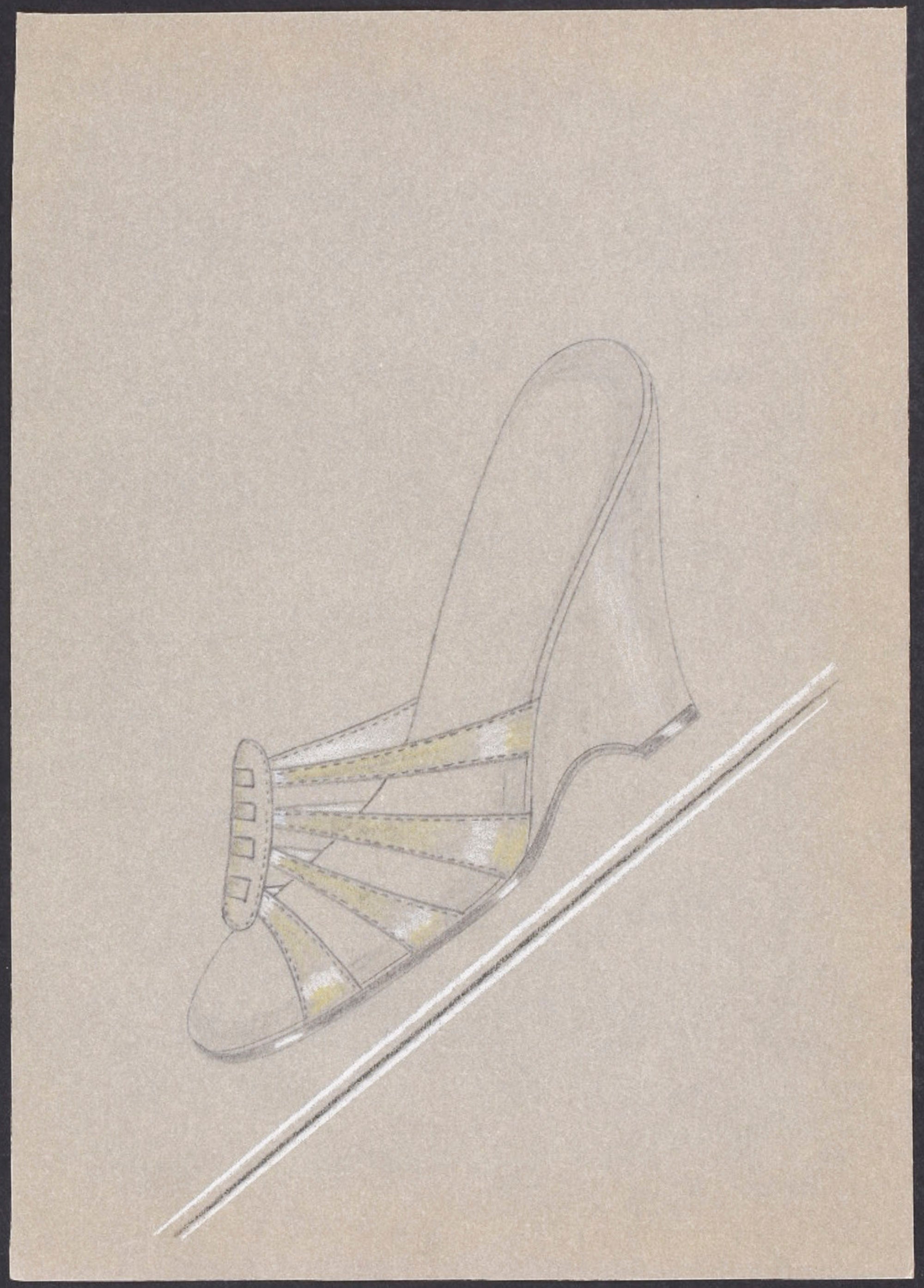 Shoe Pencil Drawing