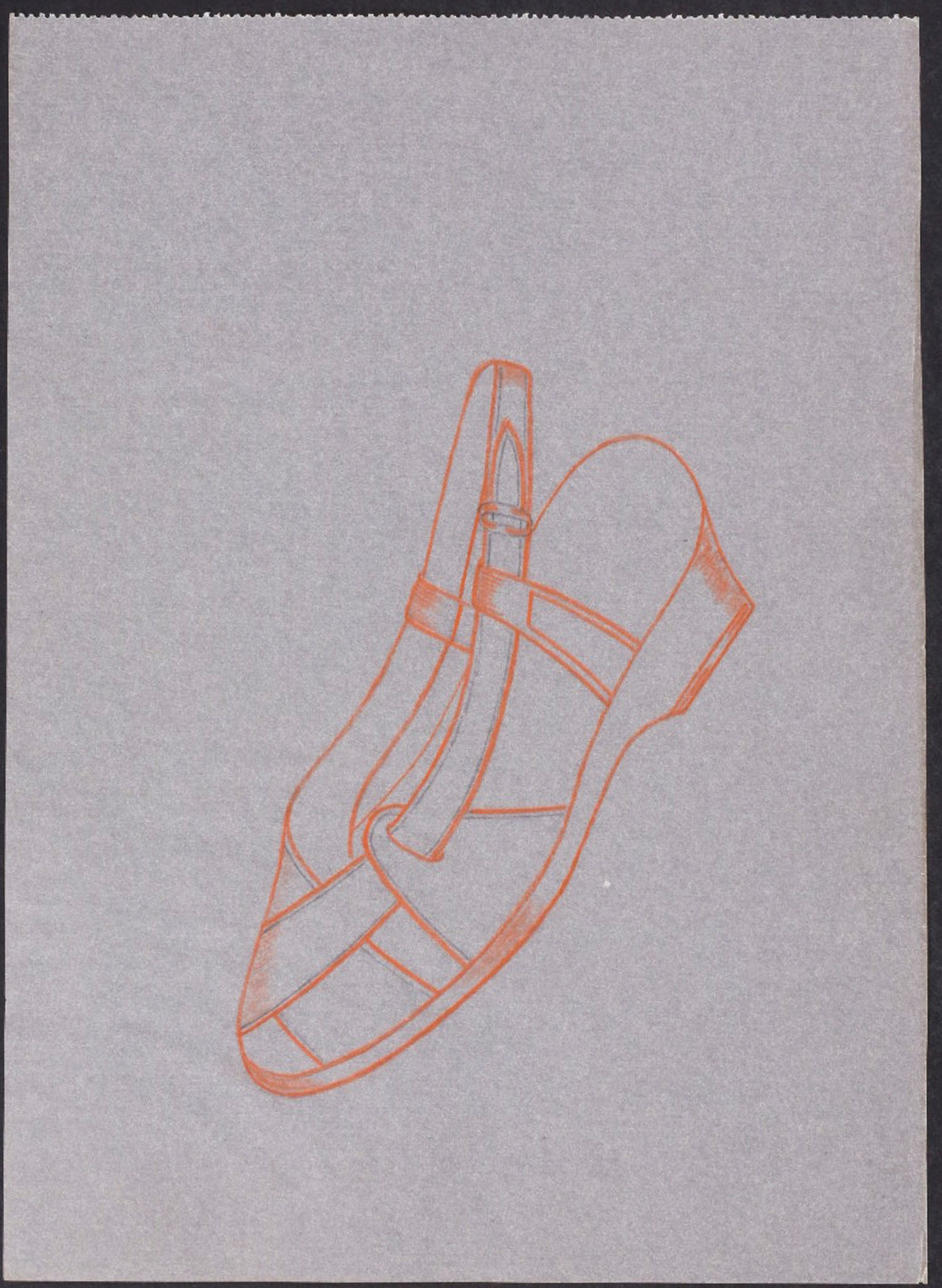 Shoe Pencil Drawing