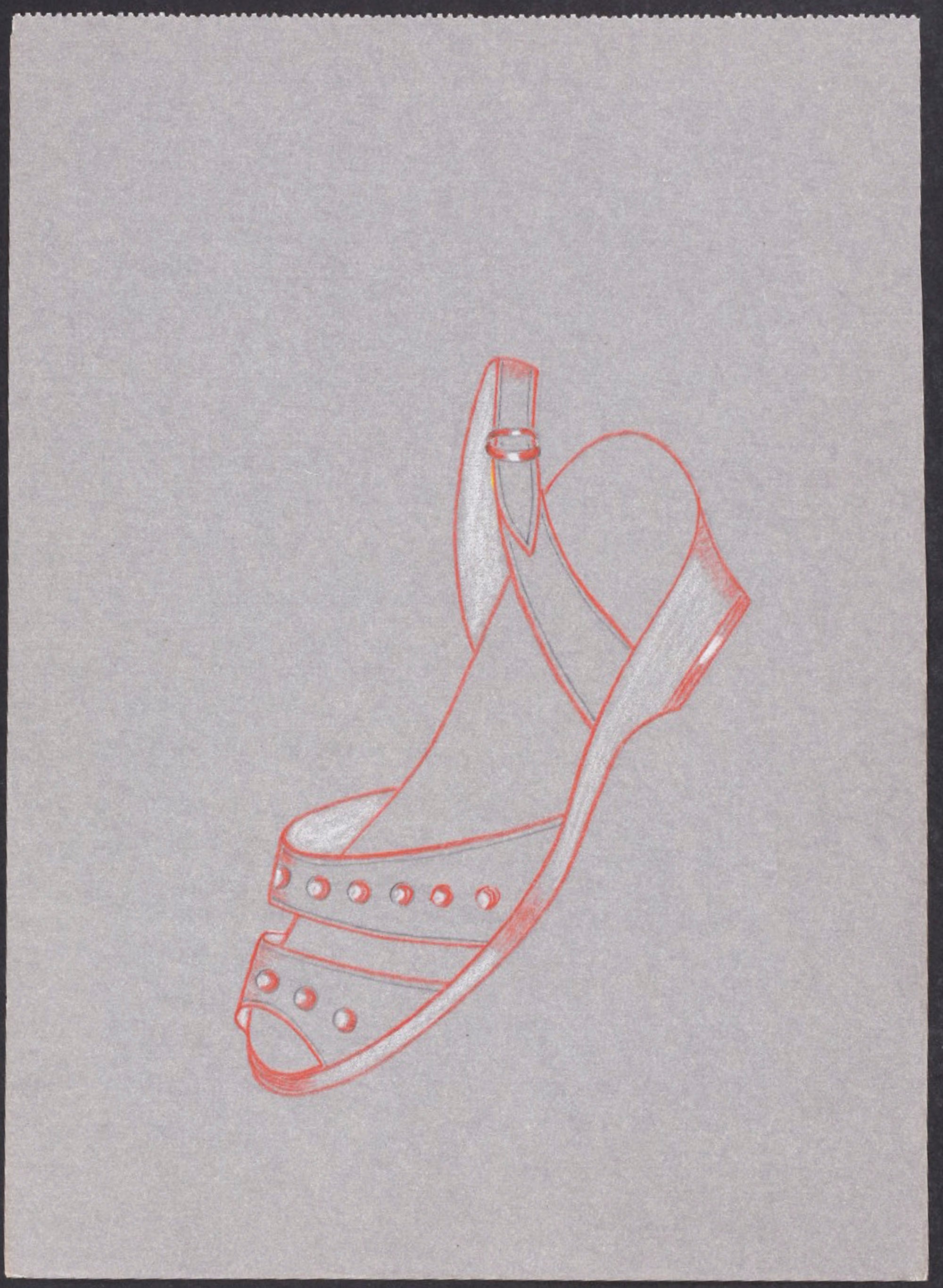 Shoe Pencil Drawing