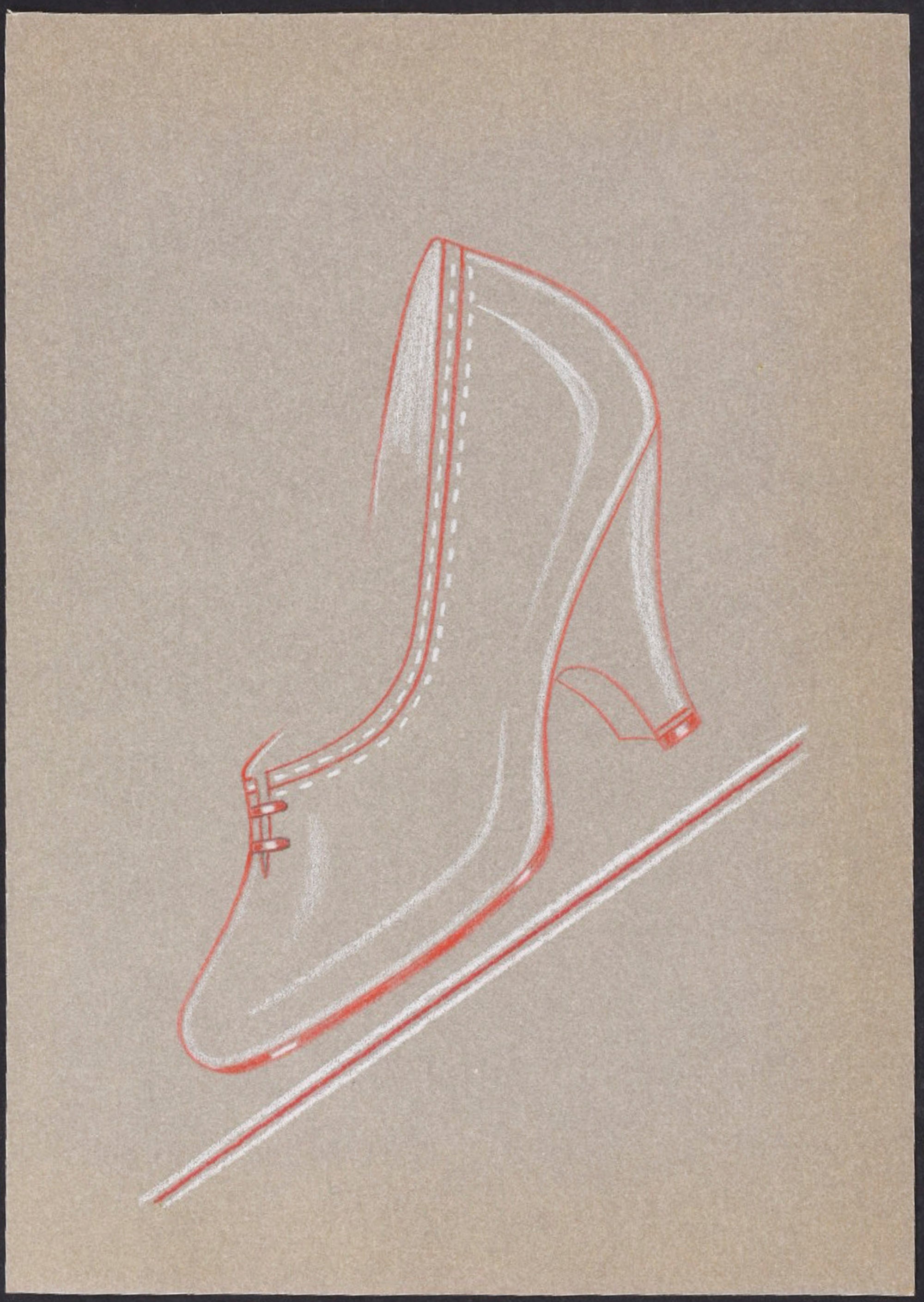 Shoe Pencil Drawing