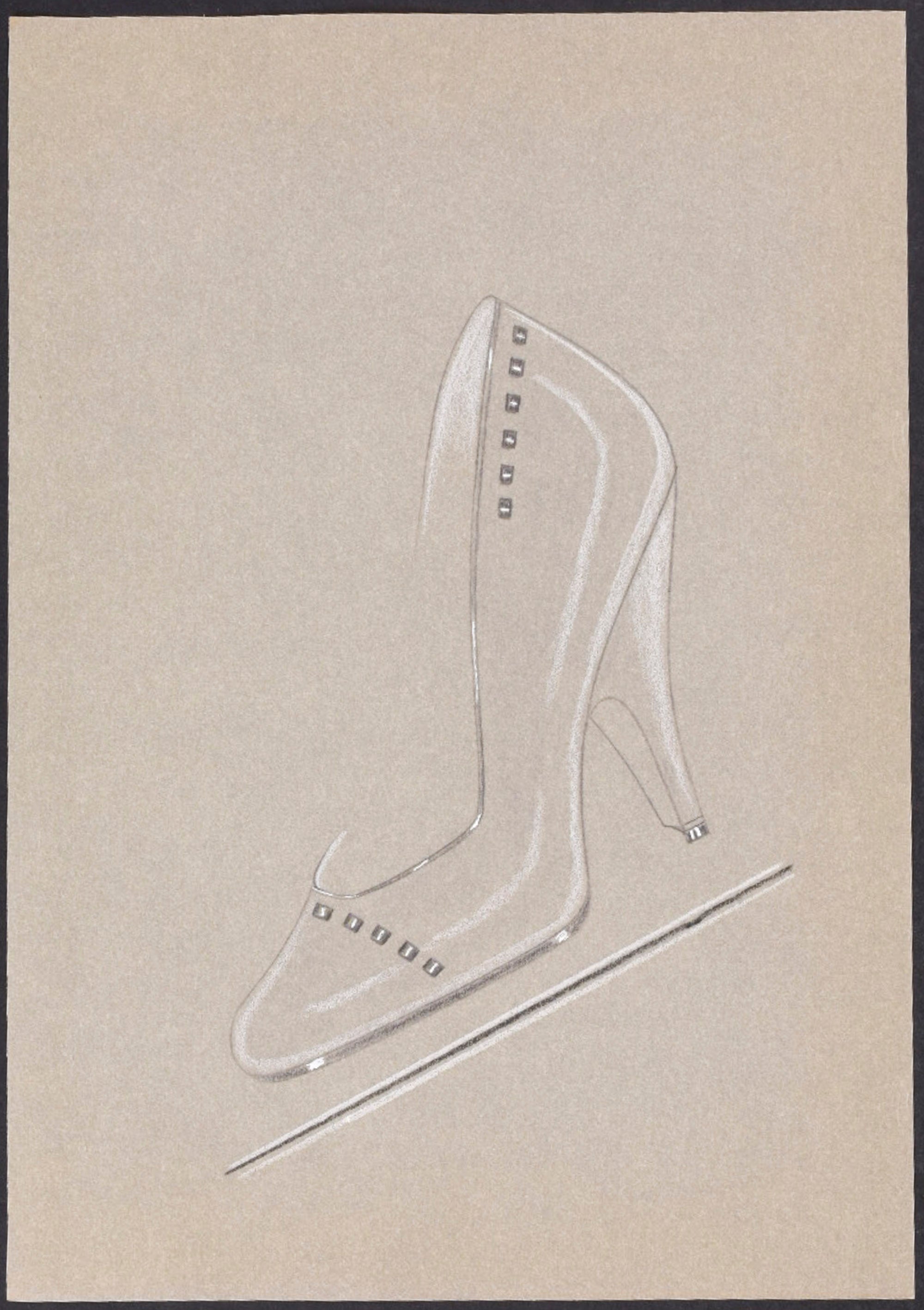 Shoe Pencil Drawing